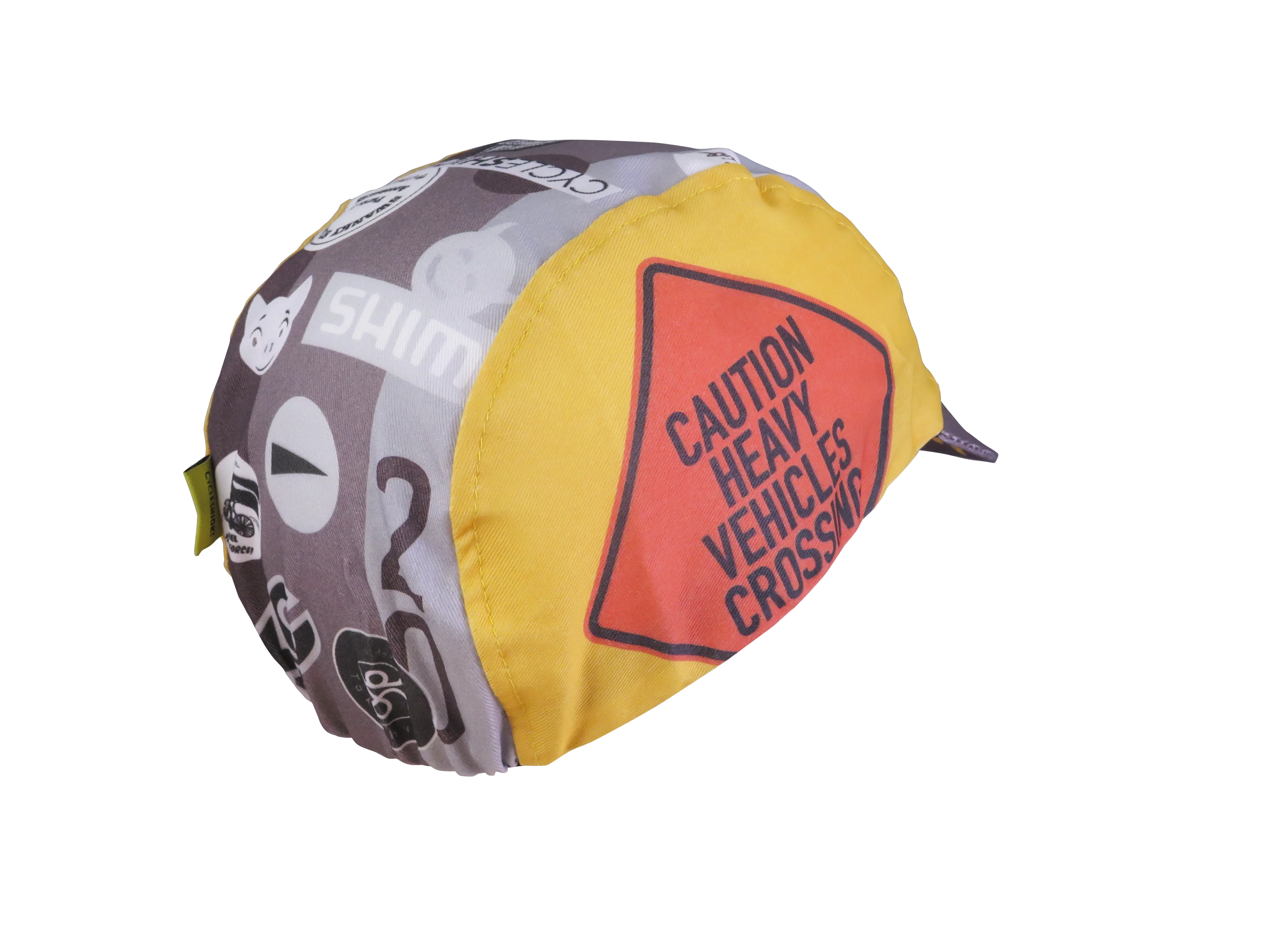 A DESIGN BY TAKACHYA | Cycling Cap - Mission to Tuas Grayscale