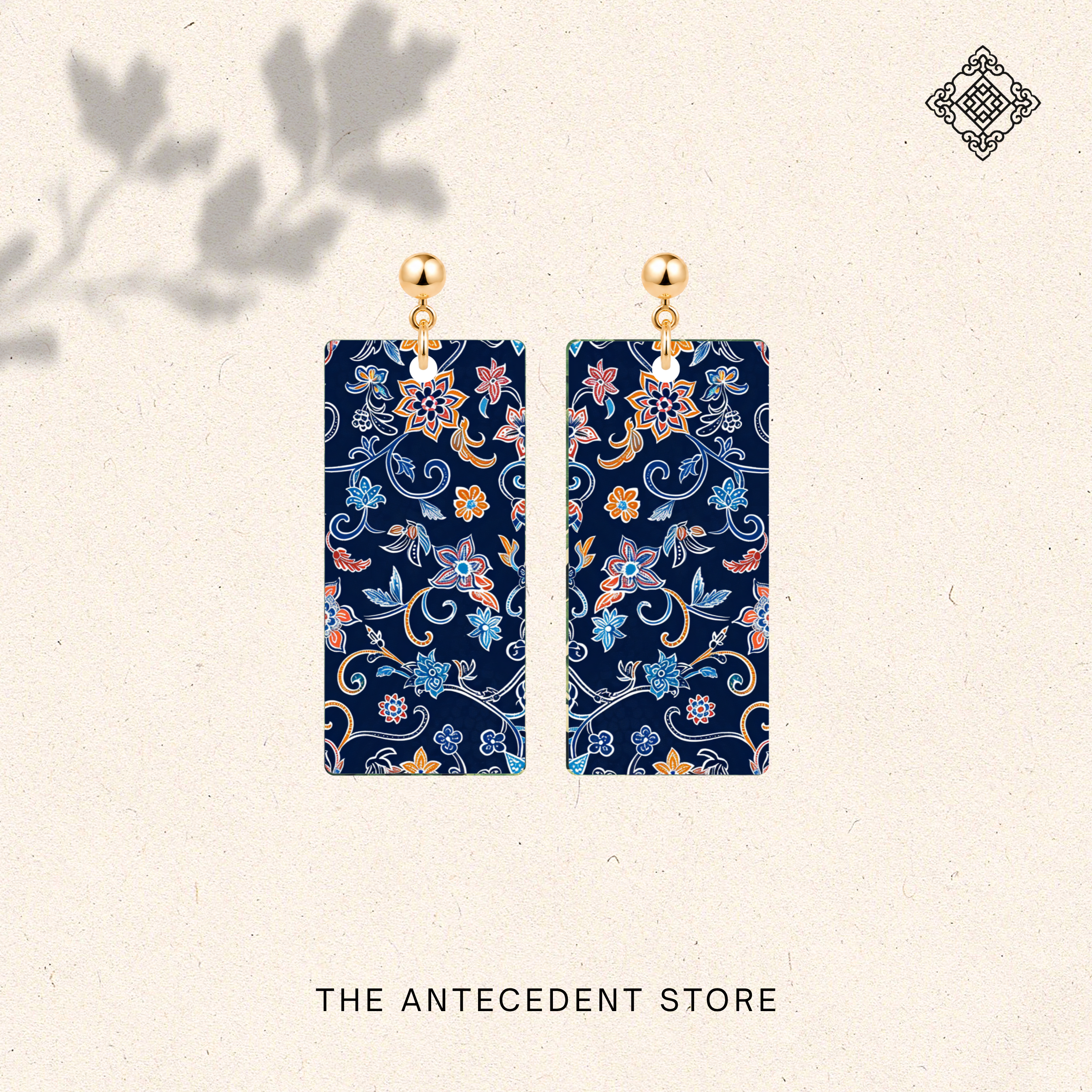 THE ANTECEDENT STORE | Reimagined Batik Earrings