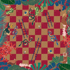 BINARY STYLE | Snake and Ladder Silk Scarf