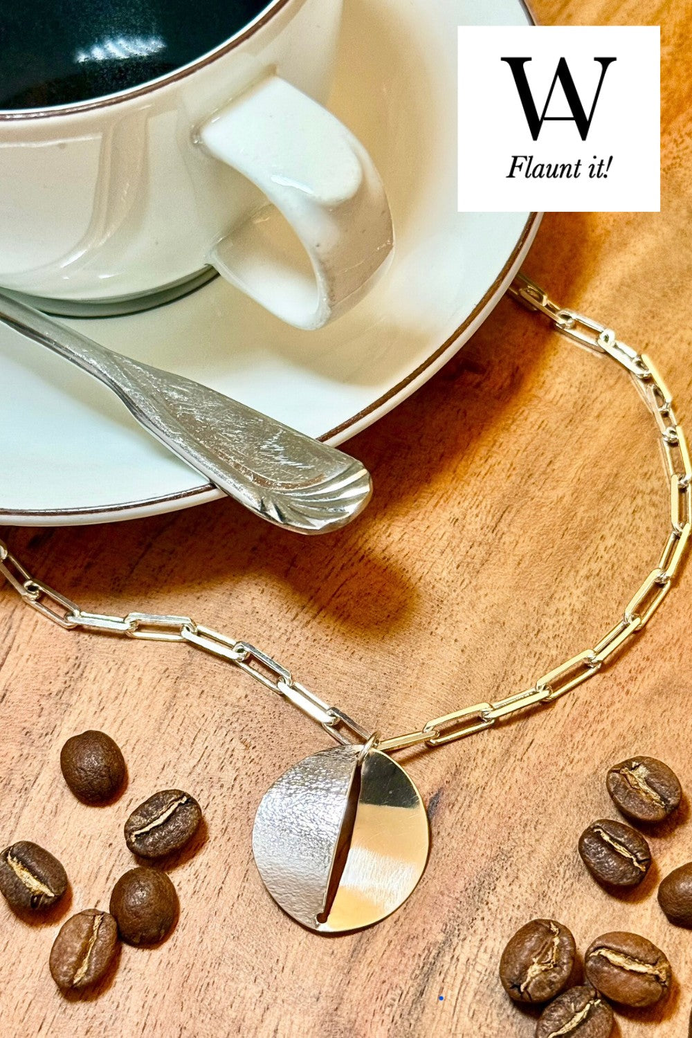 CREATIVE JEWELLERY STUDIO | Brew Silver Necklace of WA by Sylvia
