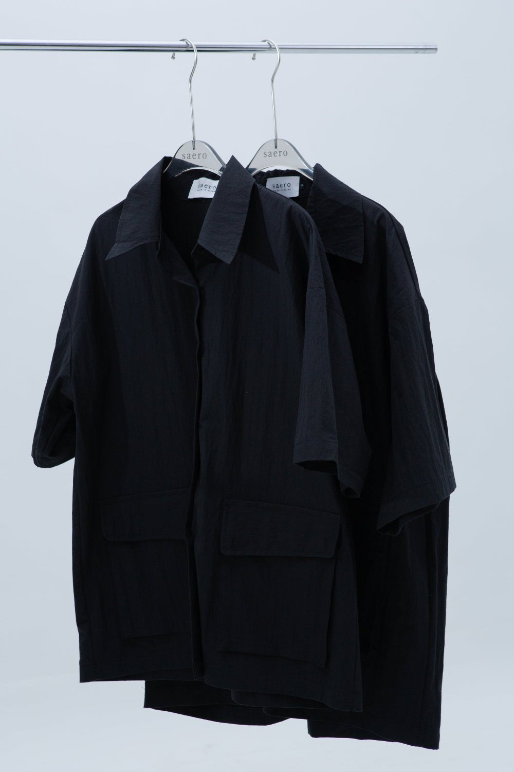 SAERO COLLECTIVE | Boho Overfit Shirt | Black