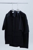 SAERO COLLECTIVE | Boho Overfit Shirt | Black