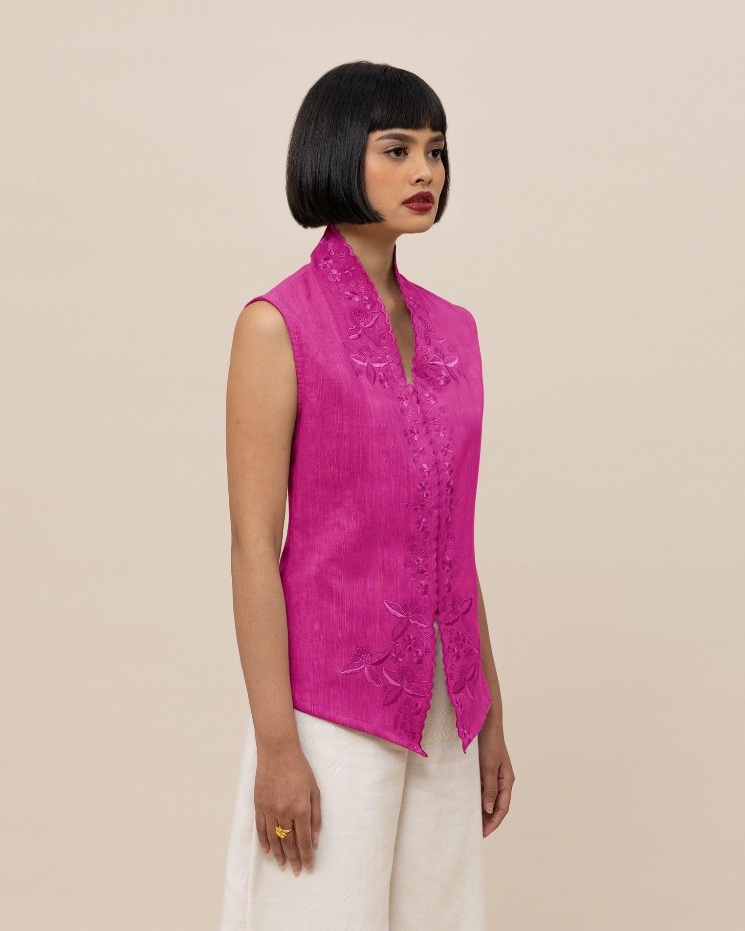 SUKKHA CITTA | FLORA - Embroidered Kebaya Vest