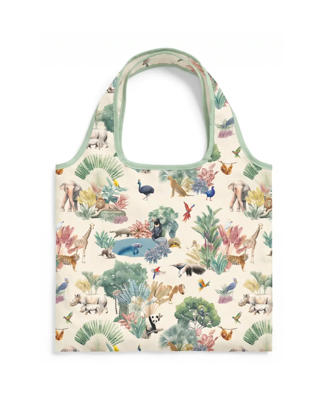 MANDAI WILDLIFE GROUP | MANDAI x SINGLAPA | Living Tapestry Shopping Bag