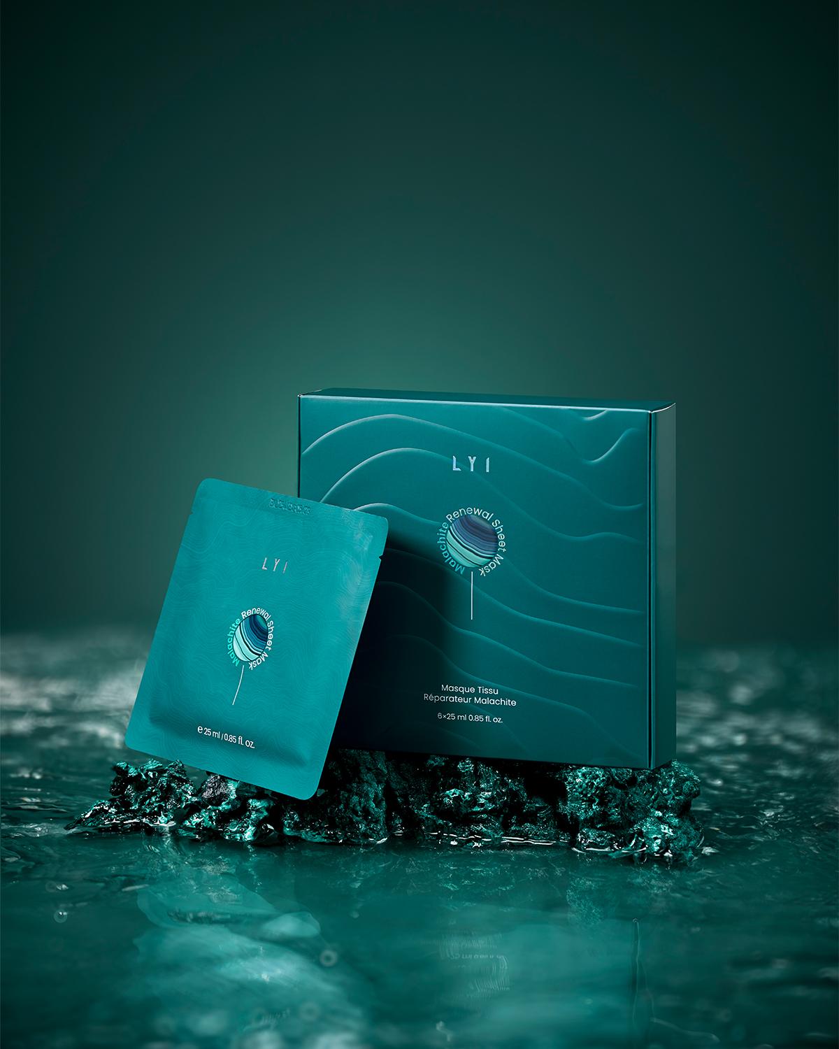 LYI | Malachite Renewal Sheet Mask 6-pc