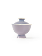 CRAFILAB | Purple & Jun Kiln Transmutation Floral Lid Bowl