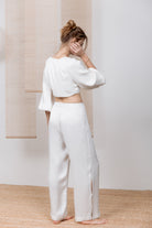 KATRUSS | Top & Pants Set, Pearlescent Radiance