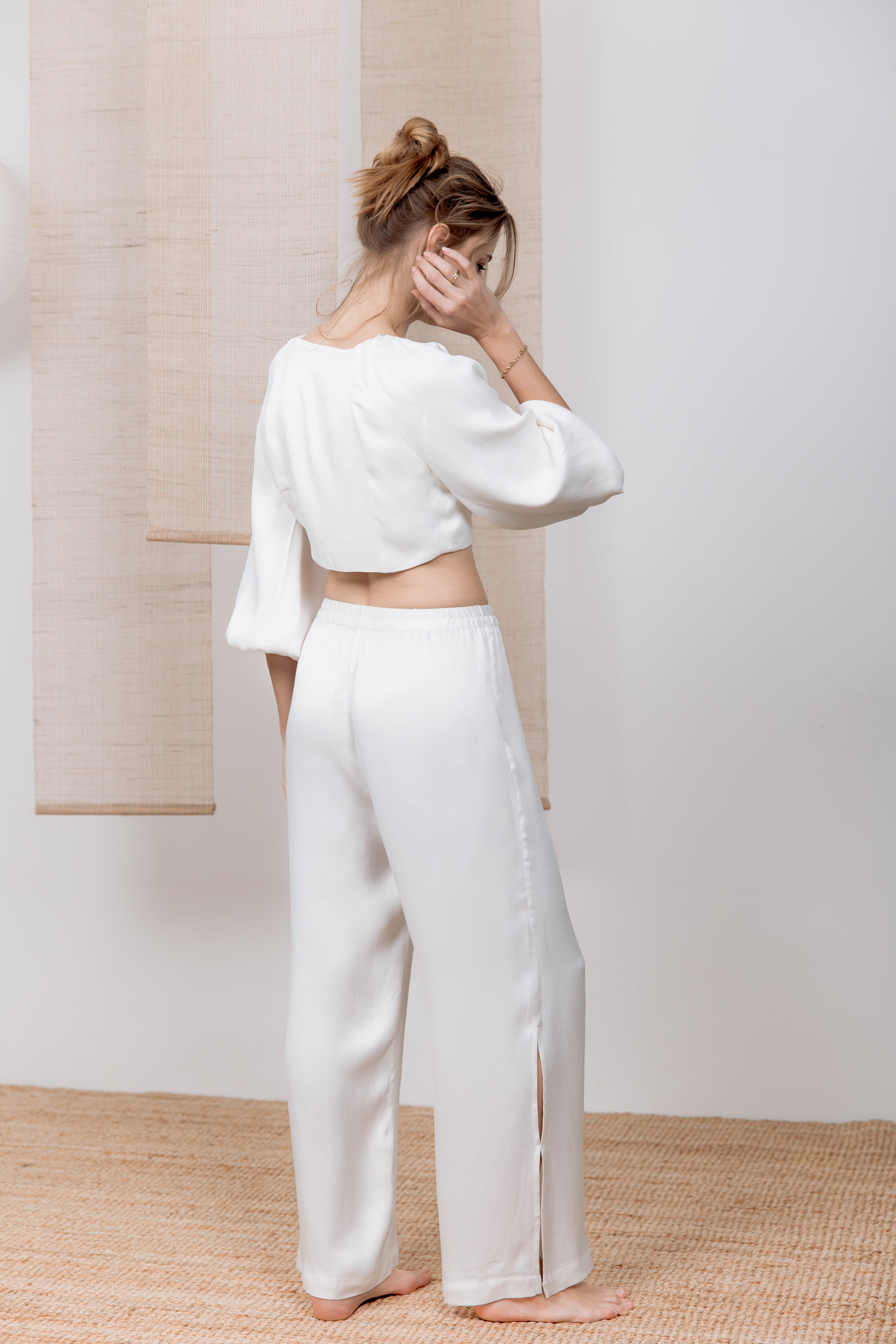 KATRUSS | Top & Pants Set, Pearlescent Radiance