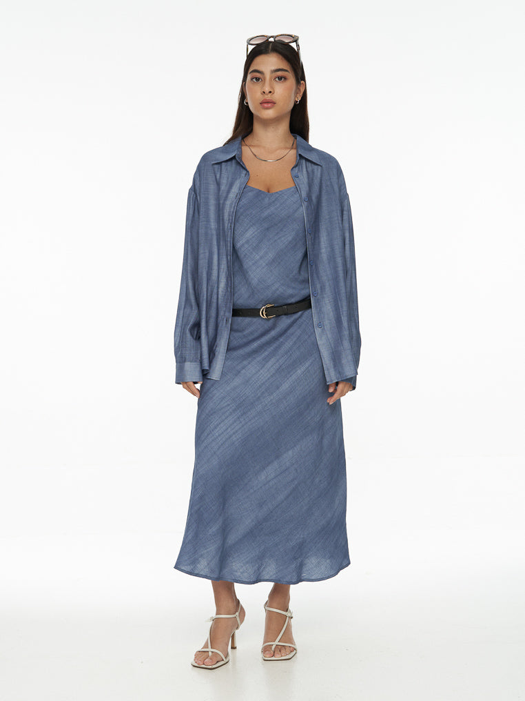 DRESSINGPAULA | Relaxed Long Sleeve Shirt