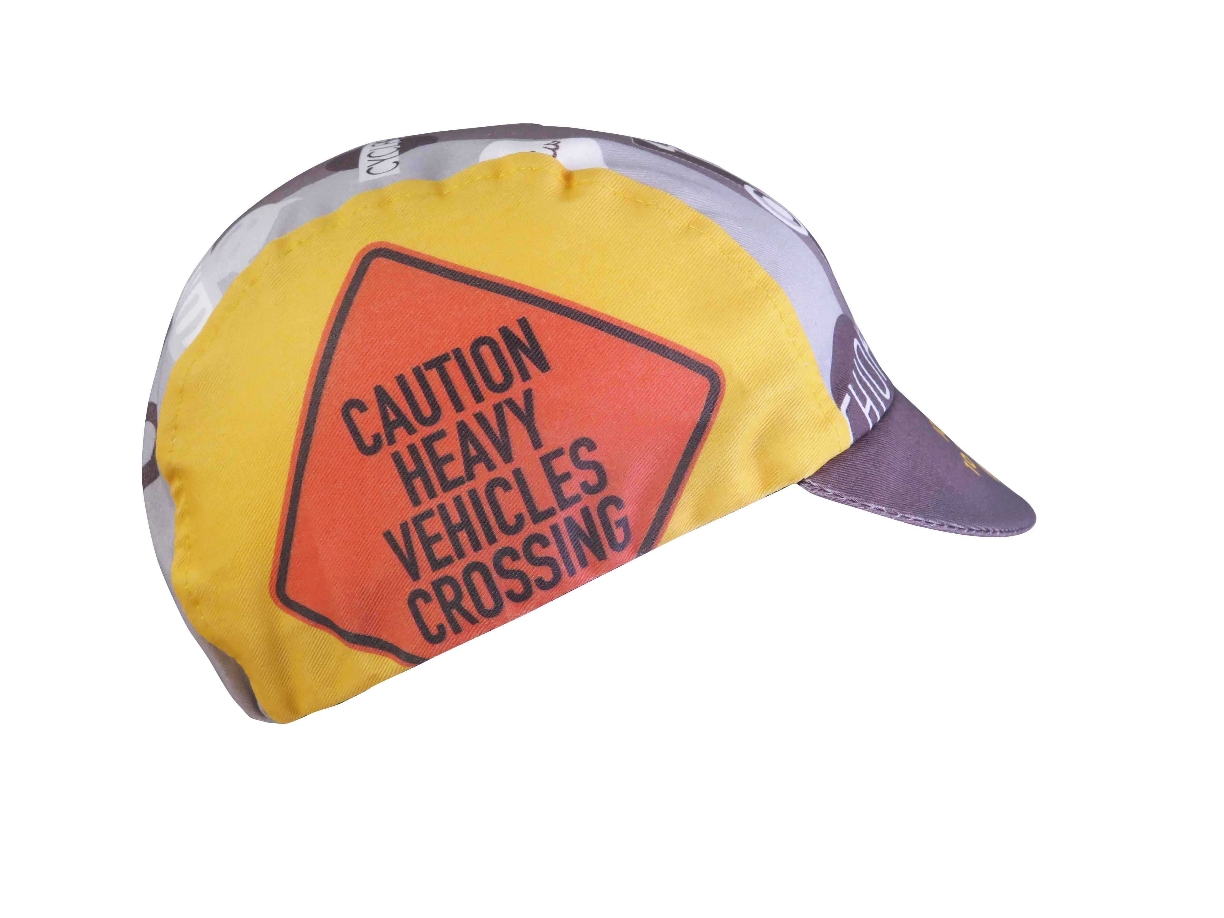 A DESIGN BY TAKACHYA | Cycling Cap - Mission to Tuas Grayscale