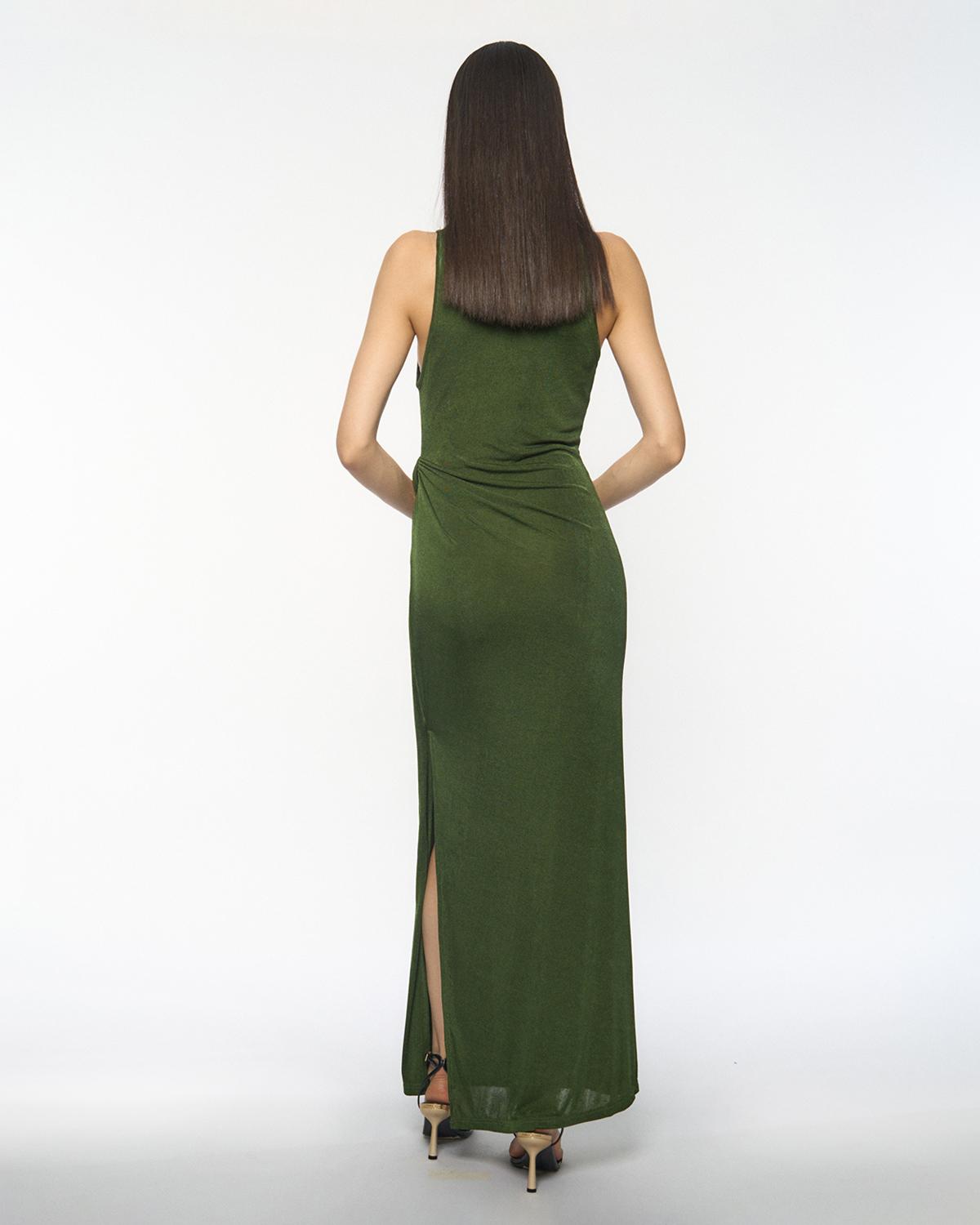 DRESSINGPAULA | Jersey Dress With Gathered Detail