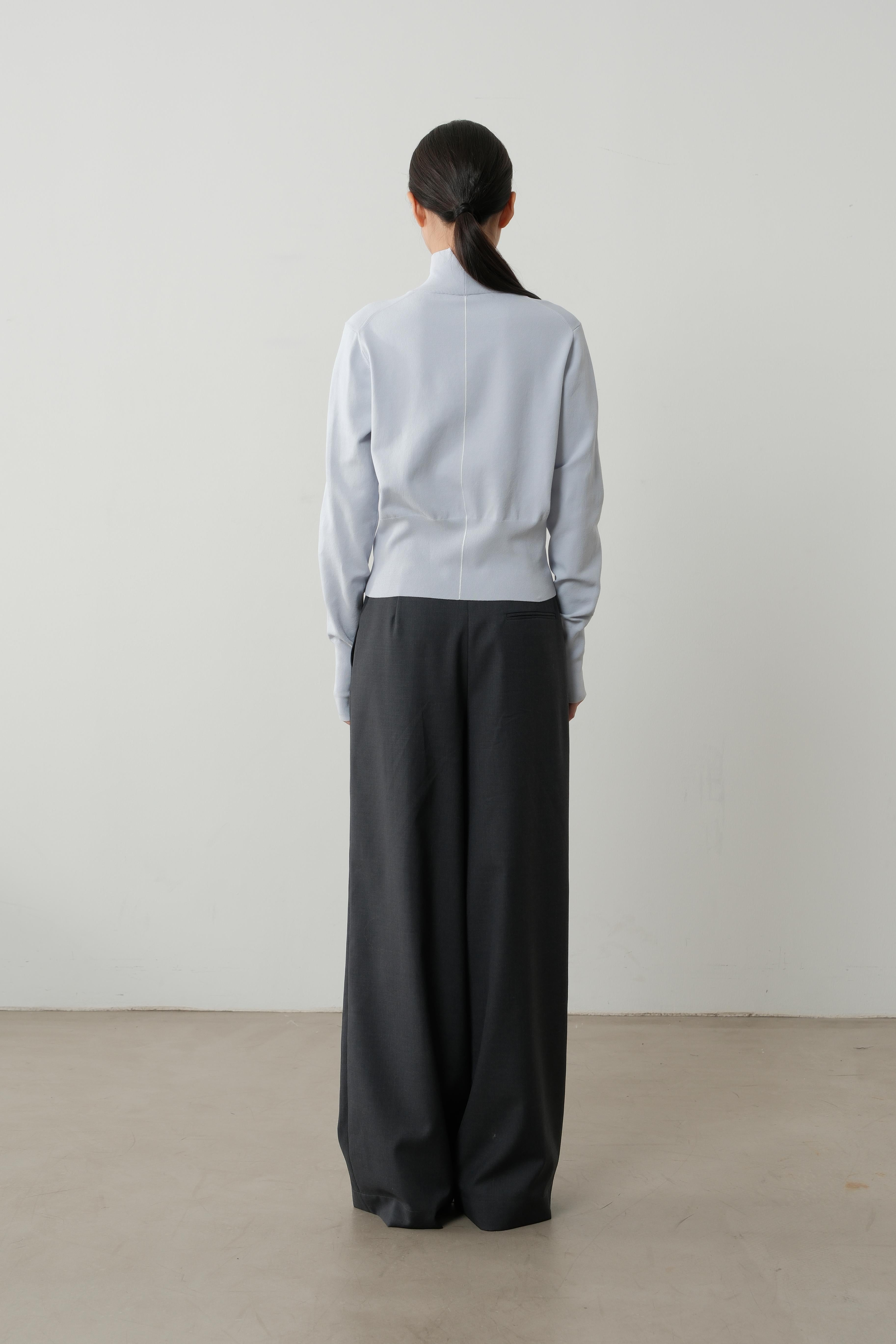LAYERPLAN | Tirra Pleated High-Waist Trousers