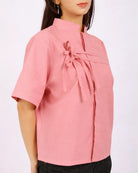 RAFFLES PRIVATO | MAL Mandarin Collar Boxy Shirt