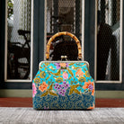 COCOONESE | Bamboo Top Handle Bag - Revolving Dream (GN)