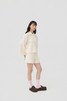3EIGHTH | Jin Knit Tee | Cream