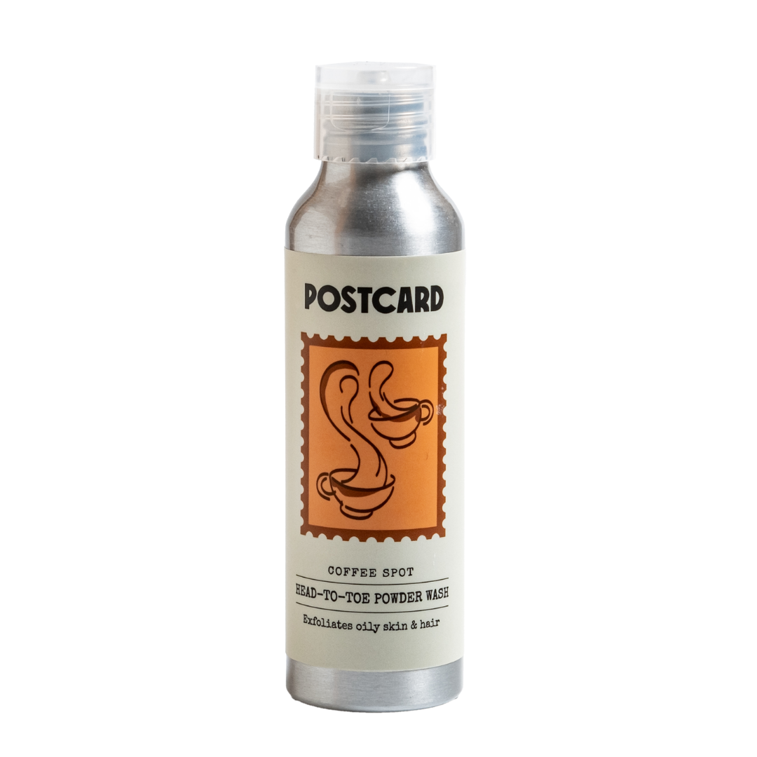 POSTCARD | Coffee Spot Head To Toe Powder Wash 80g