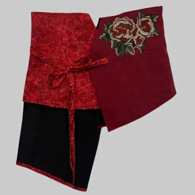 NYANA NYANA | Patchwork Embroidery Batik Obi Belt
