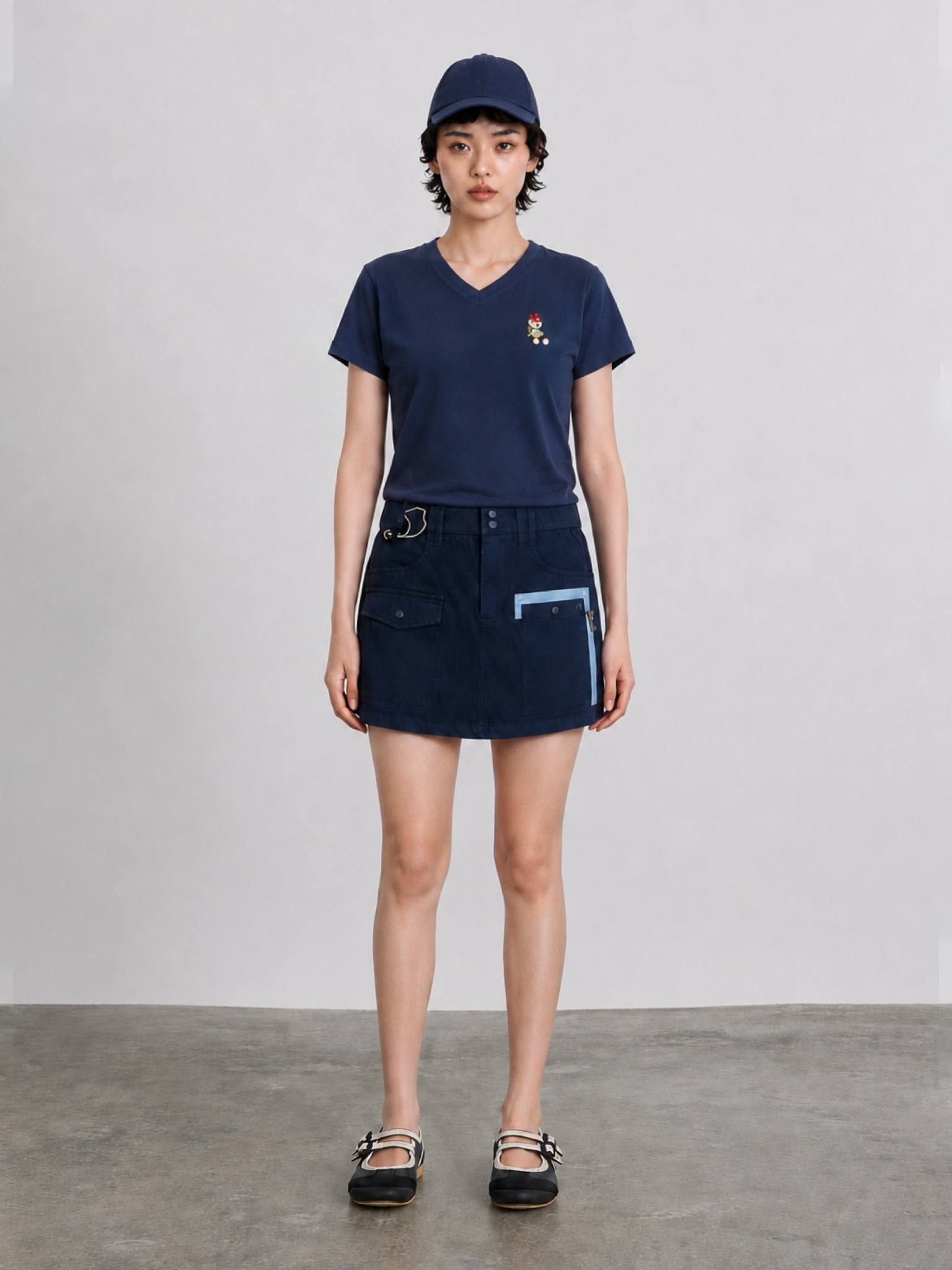 SPARROW GREEN | MEL II waistFAST Utility Skort