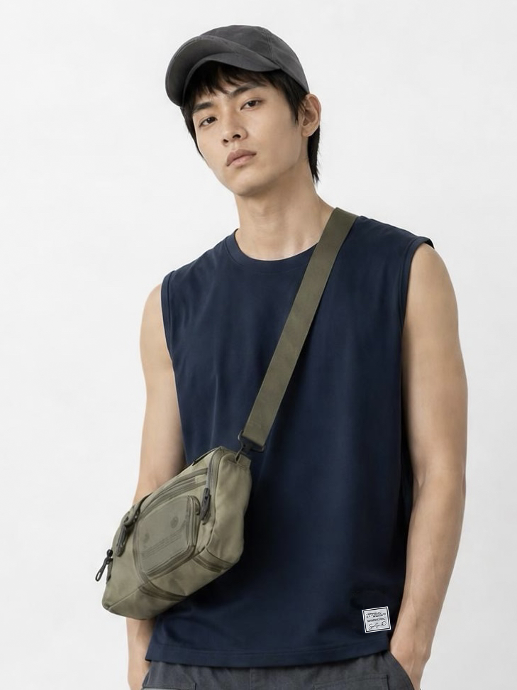 SPARROW GREEN | VICTOR Vest Top
