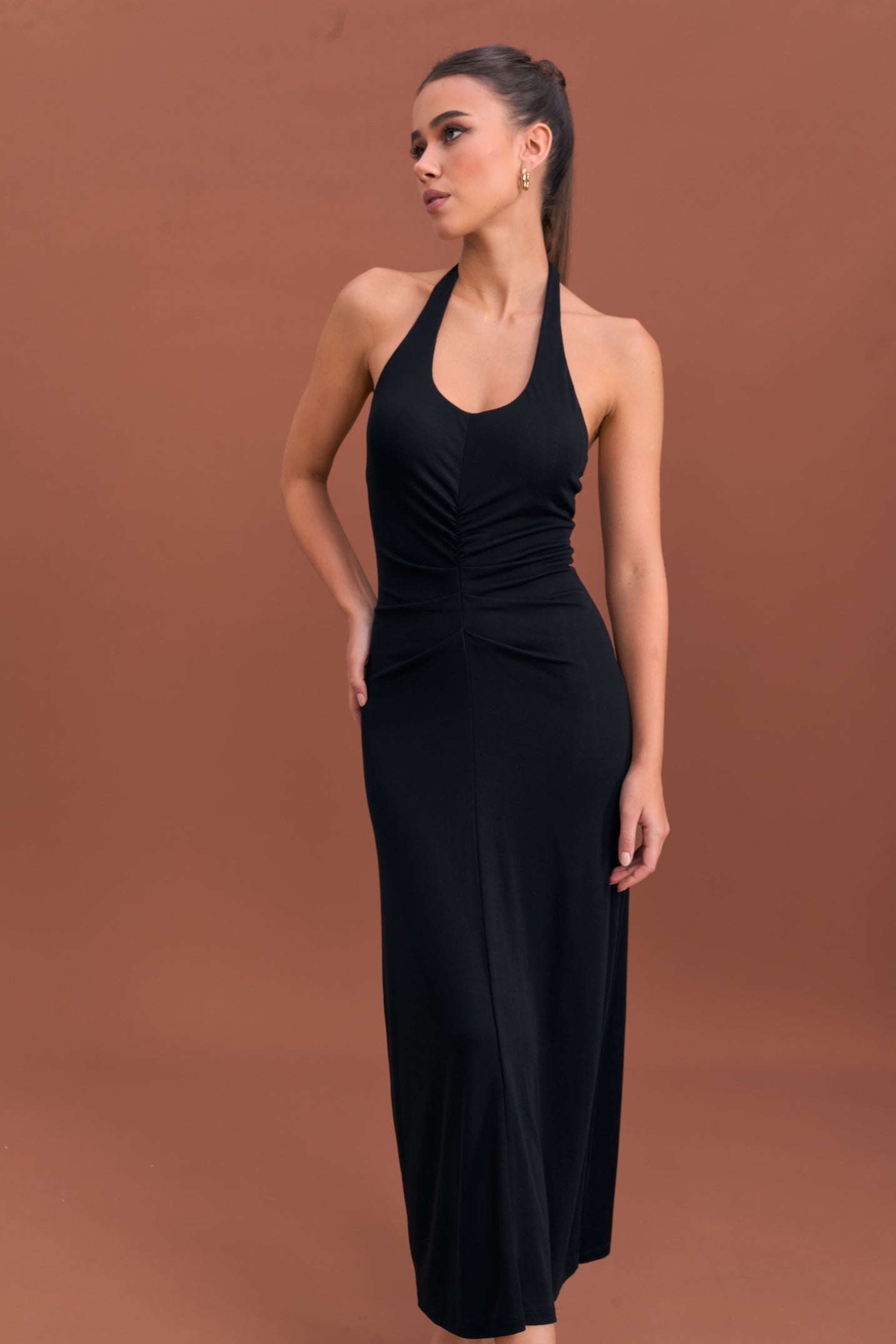 EMVY | Elara Padded Dress - Black