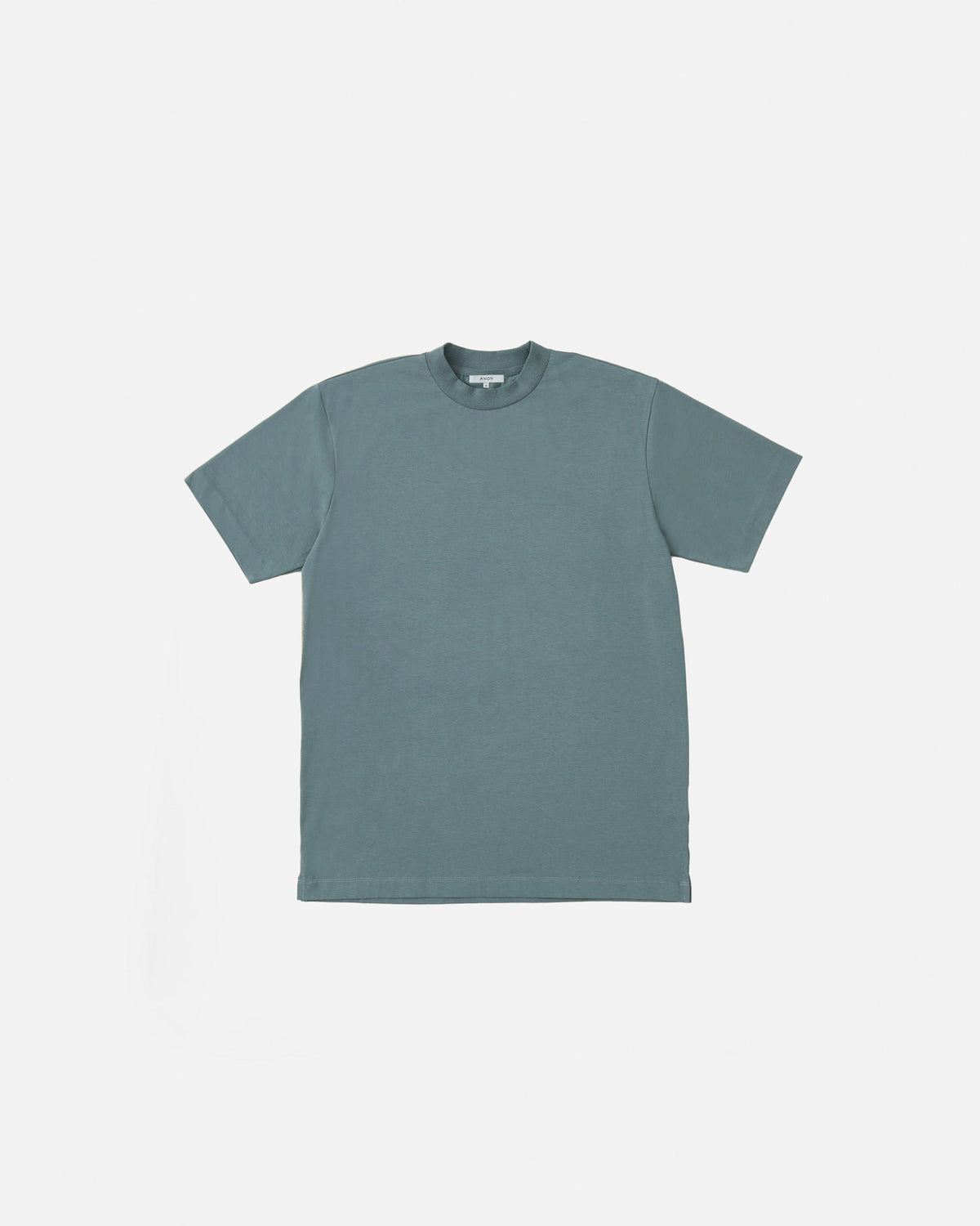 HOUSE OF ANON | Arlo Mock Neck Tee, Jersey