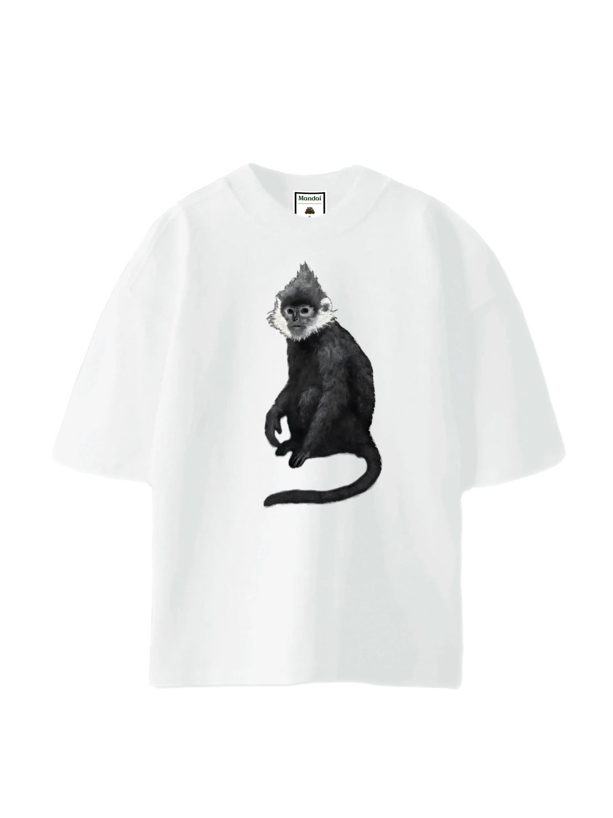 MANDAI WILDLIFE GROUP | The Noodles: Francois Langur Kids Tee (Monkey)