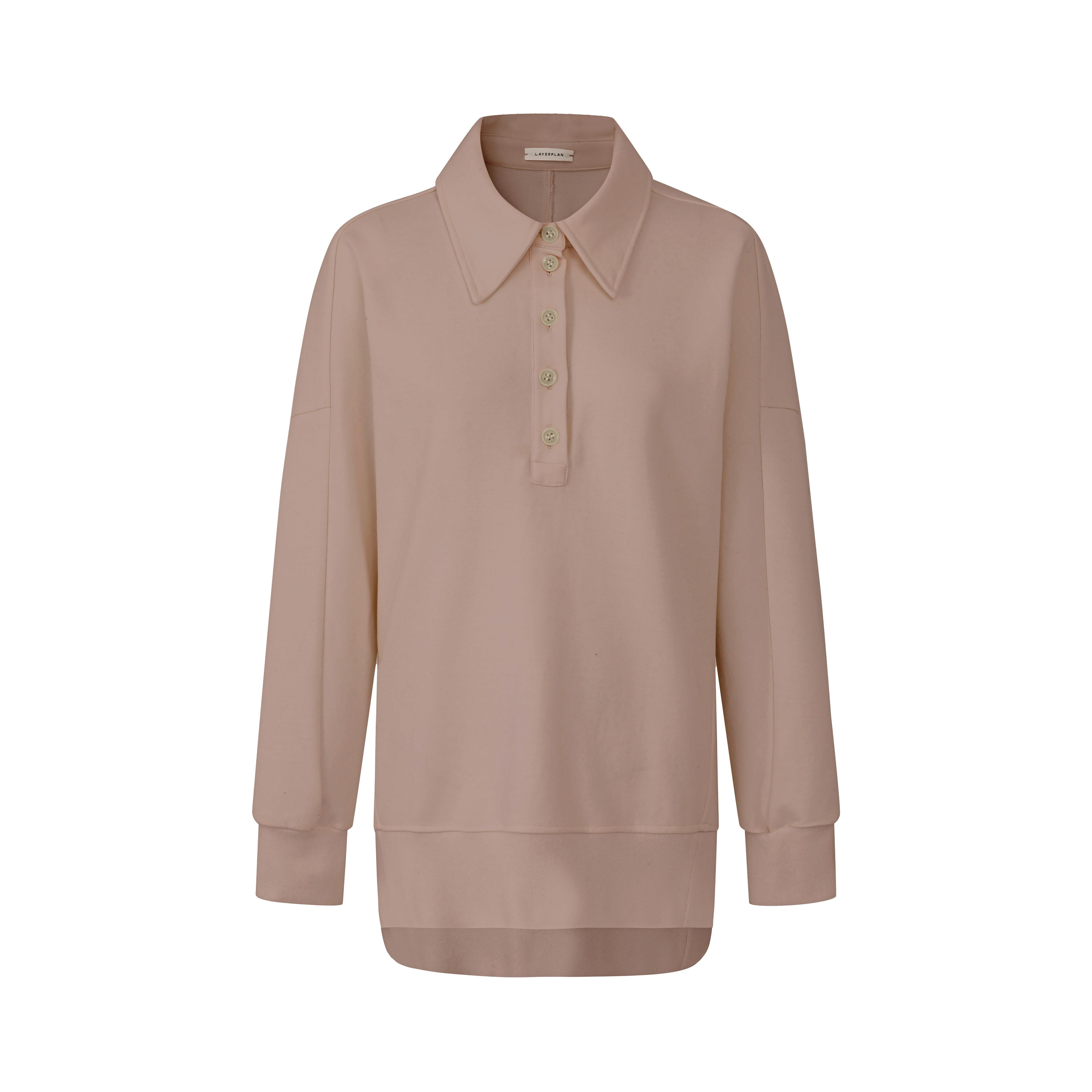 LAYERPLAN | Cloud Lounge Oversized Polo Sweatshirt