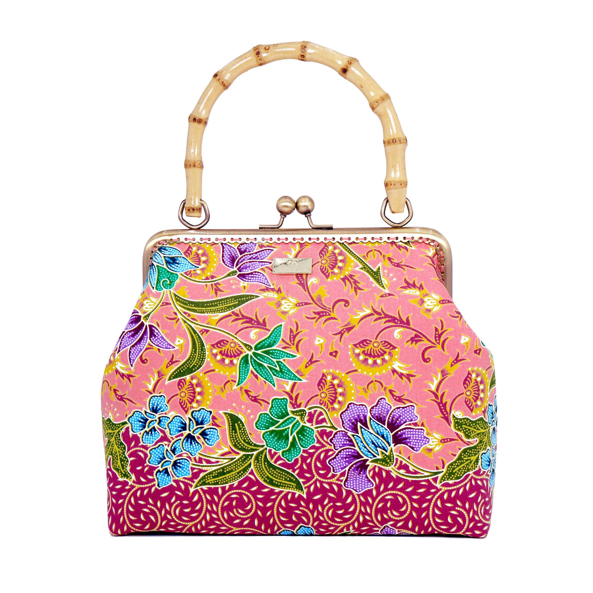 COCOONESE | Bamboo Top Handle Bag - Revolving Dream (PK)