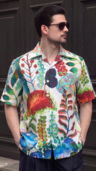 KANZI COLLECTION | Watercolor Botanical Shirt