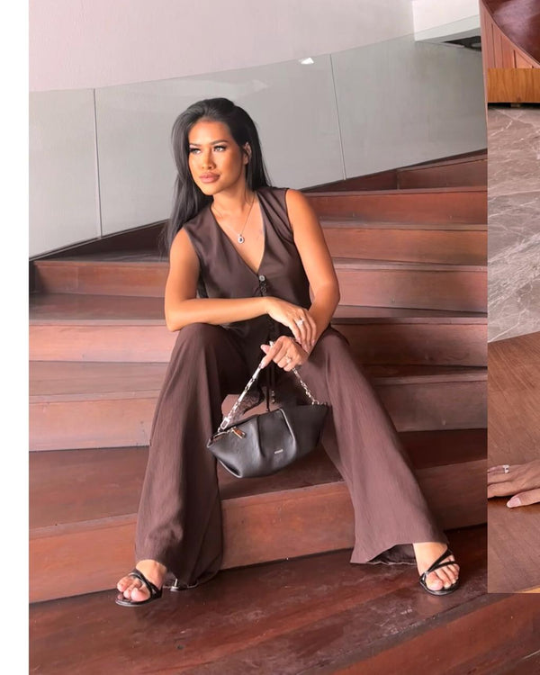 WU HAUS | Mori Leather Clucth