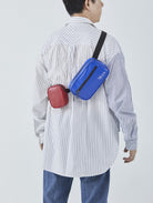 PROJET1826 | ADLER Duo Sling Chest Bags Red/Blue