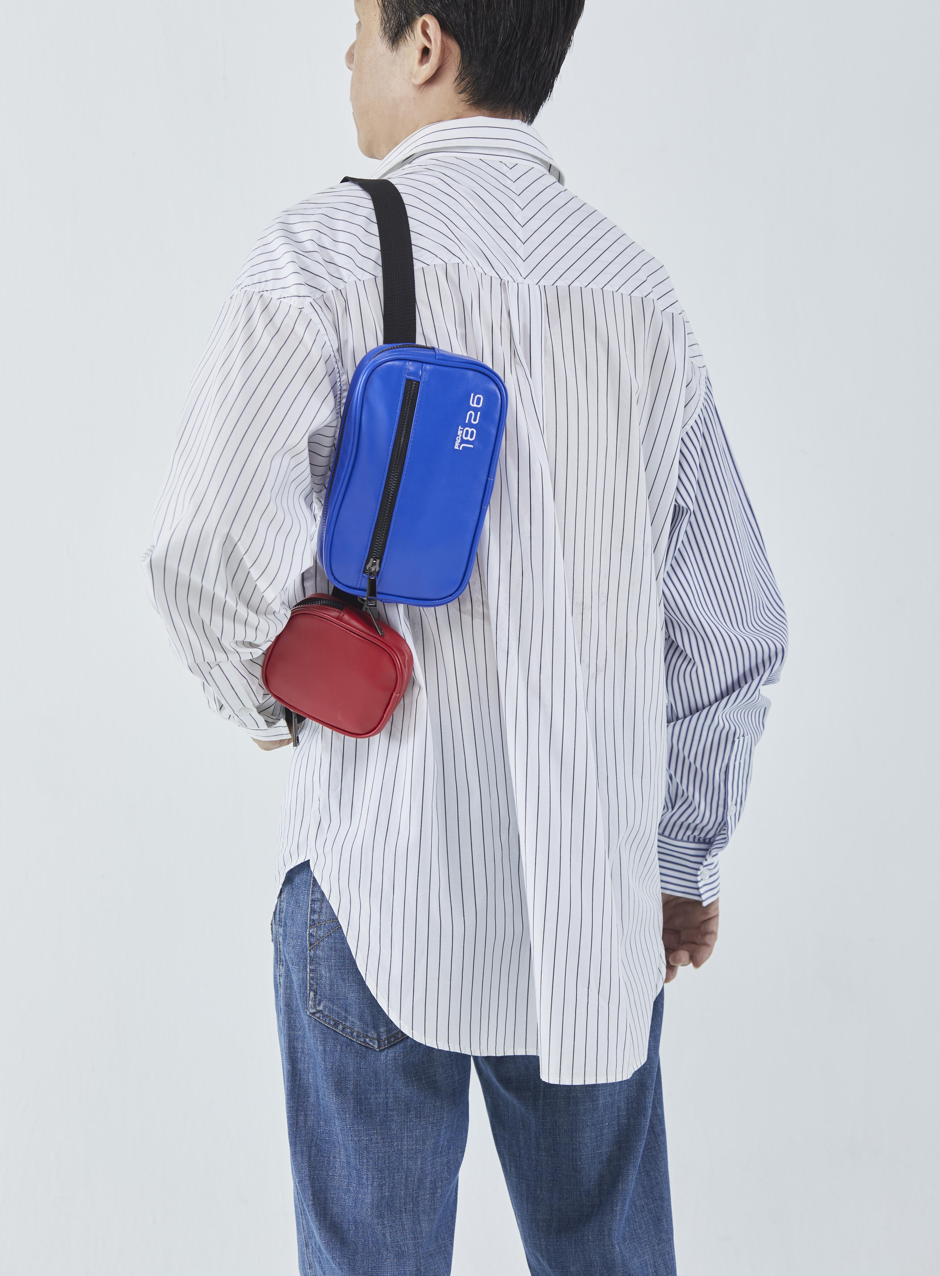 PROJET1826 | ADLER Duo Sling Chest Bags Red/Blue