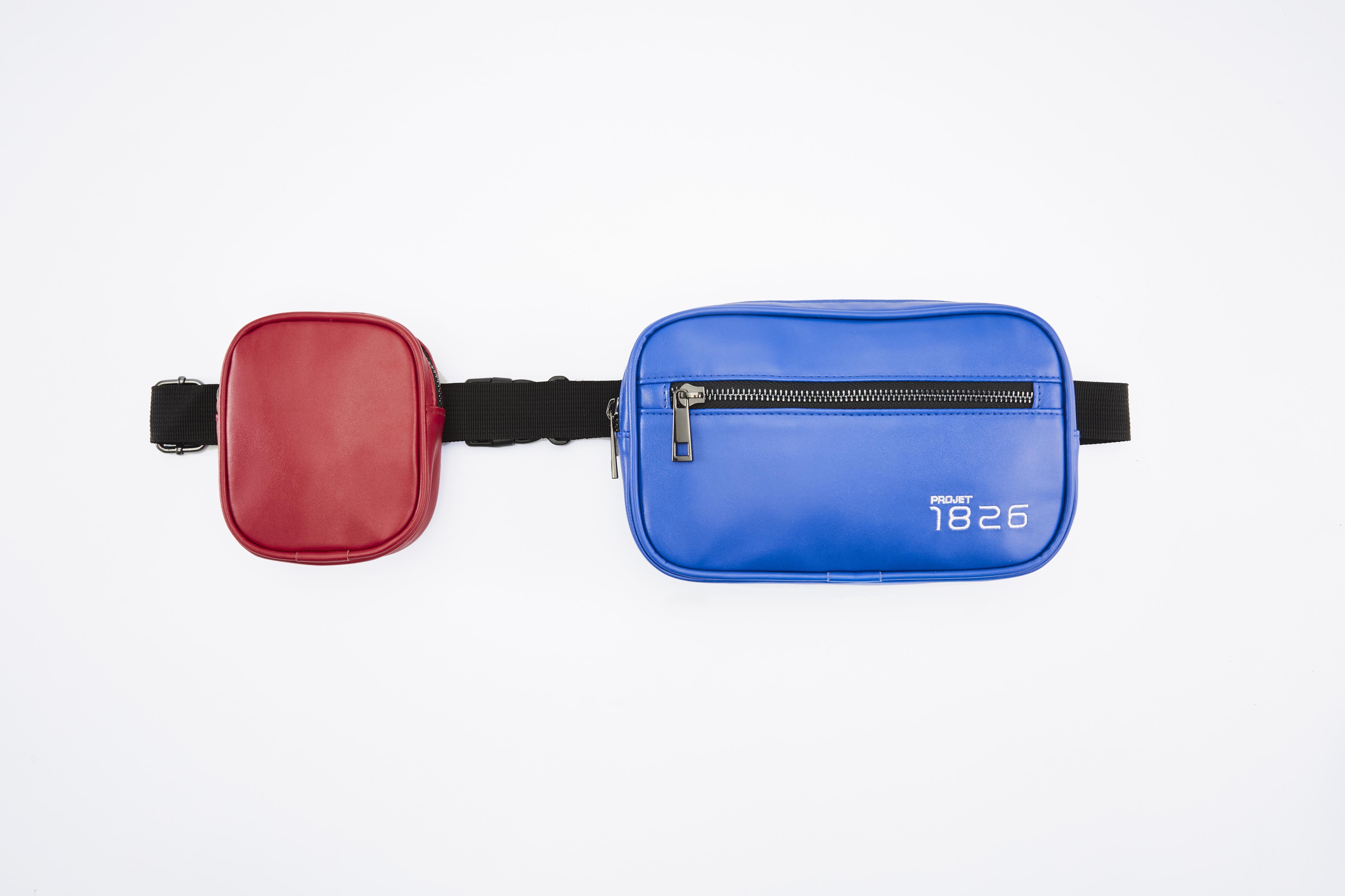 PROJET1826 | ADLER Duo Sling Chest Bags Red/Blue