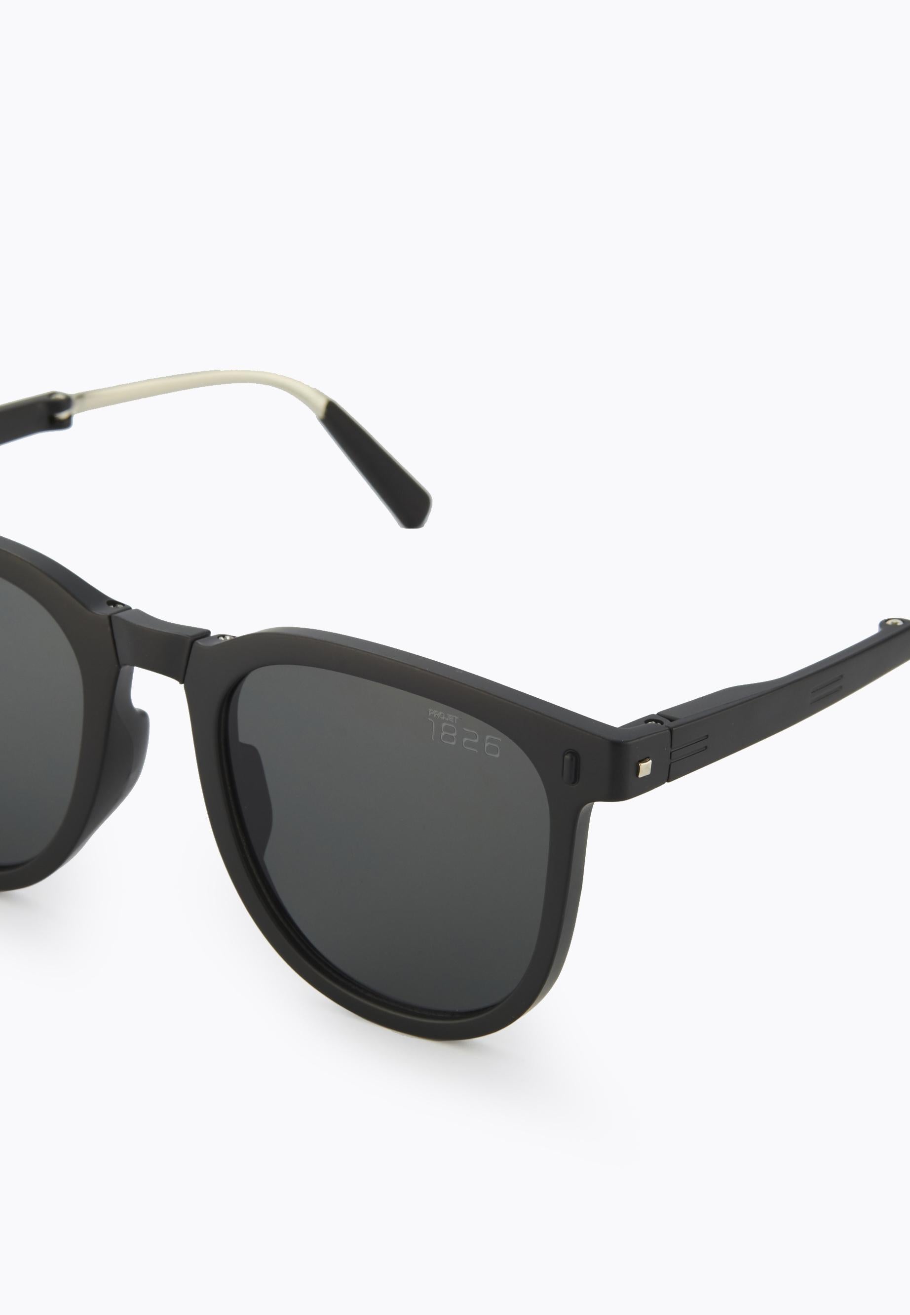 PROJET1826 | CADEN Foldable Sunglasses Black/Black