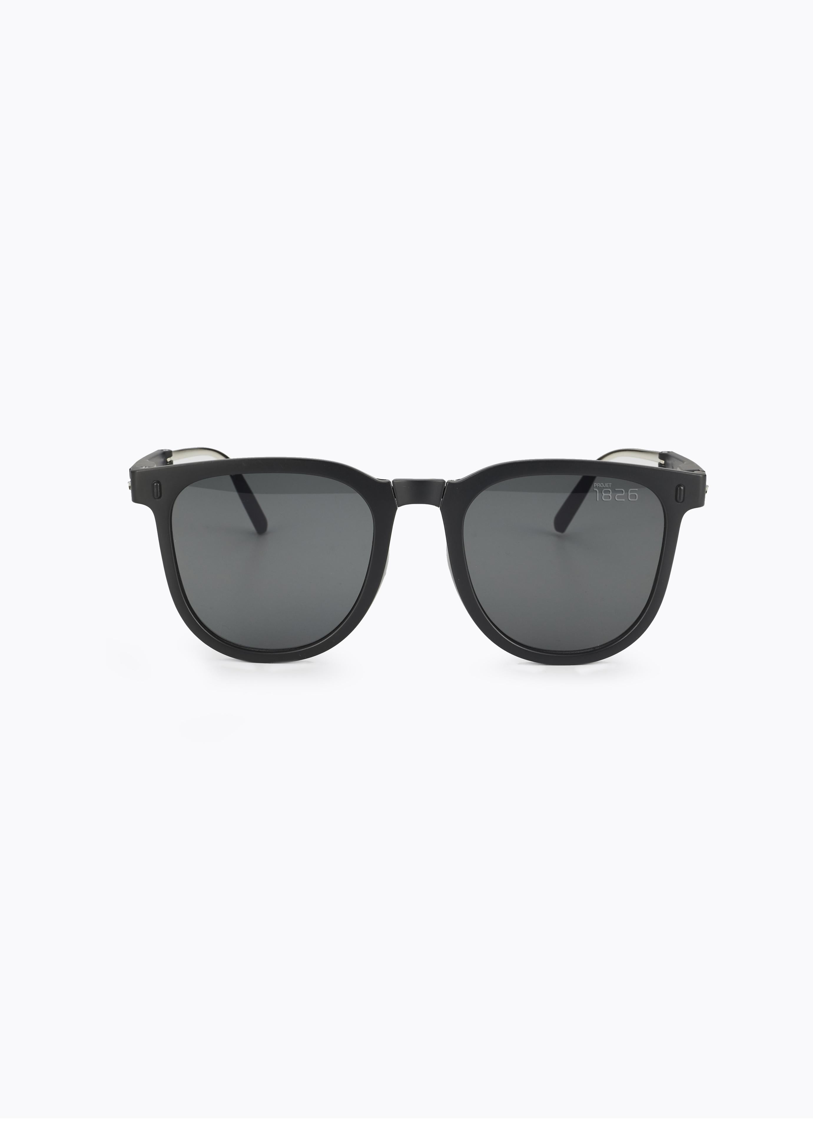 PROJET1826 | CADEN Foldable Sunglasses Black/Black