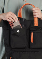 PROJET1826 | CAEDMON Multipockets Tote Bag Black