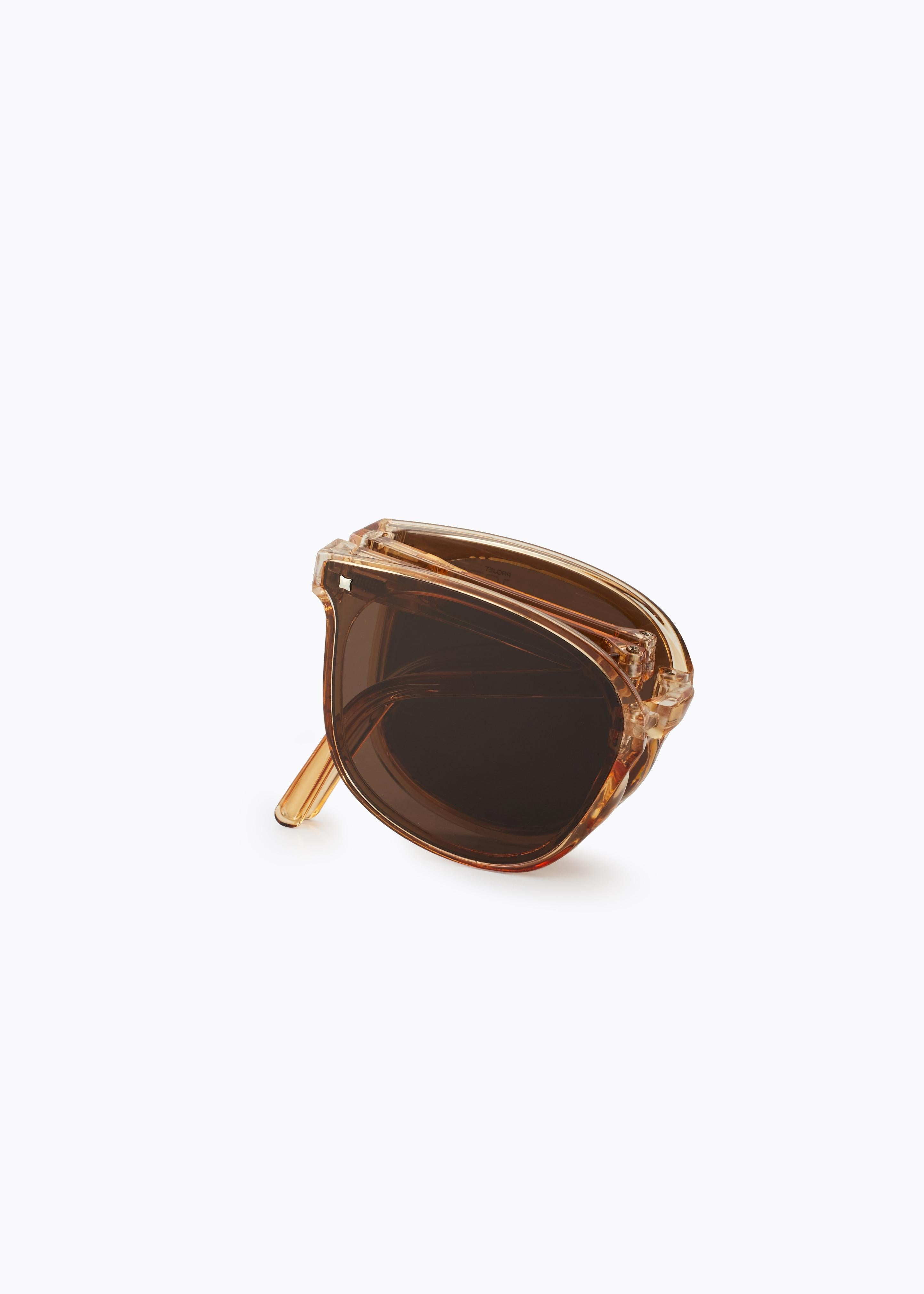 PROJET1826 | CALEB Foldable Sunglasses Brown/Brown