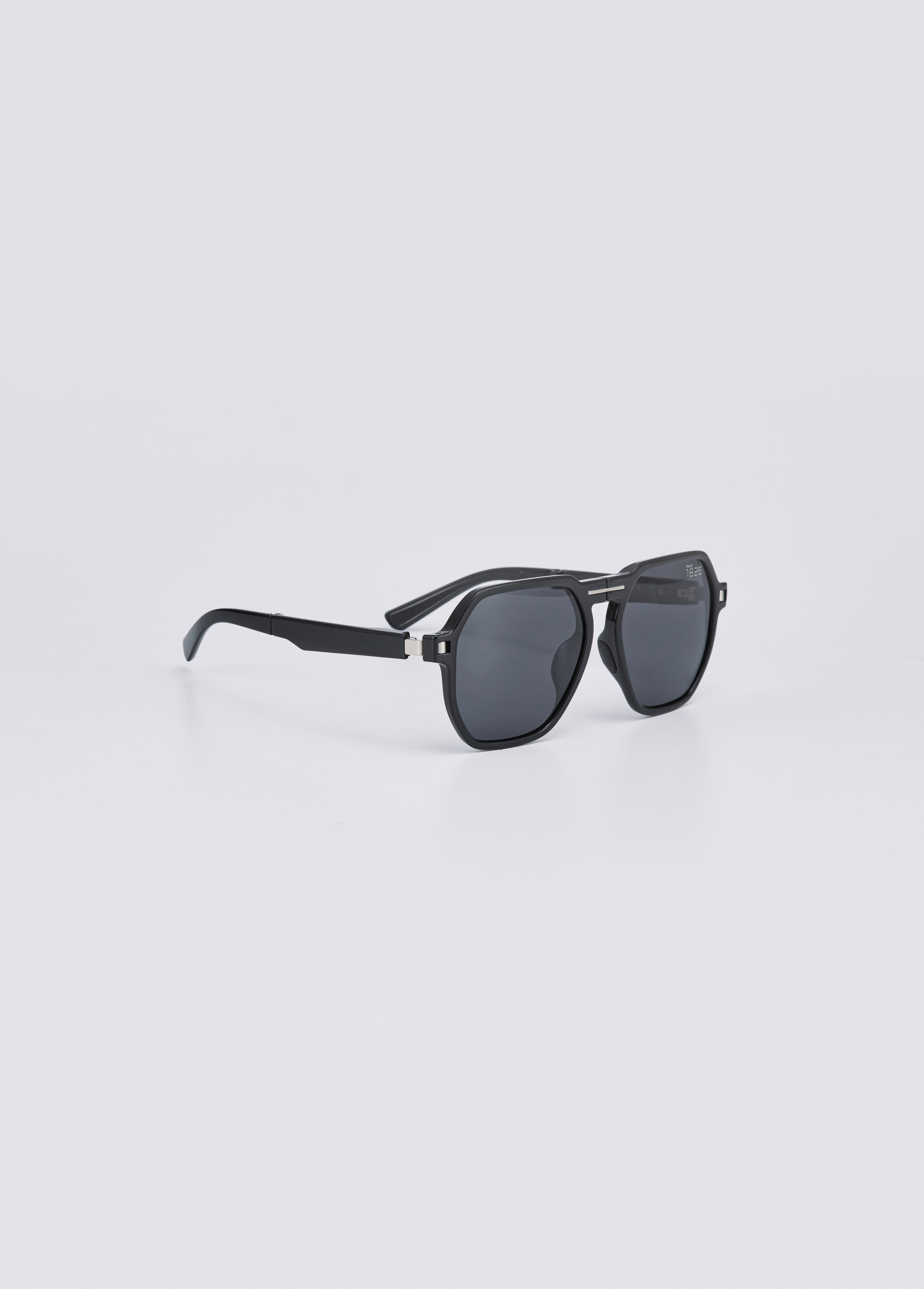 PROJET1826 | DAEMYN Polarized Foldable Sunglasses Black/Black
