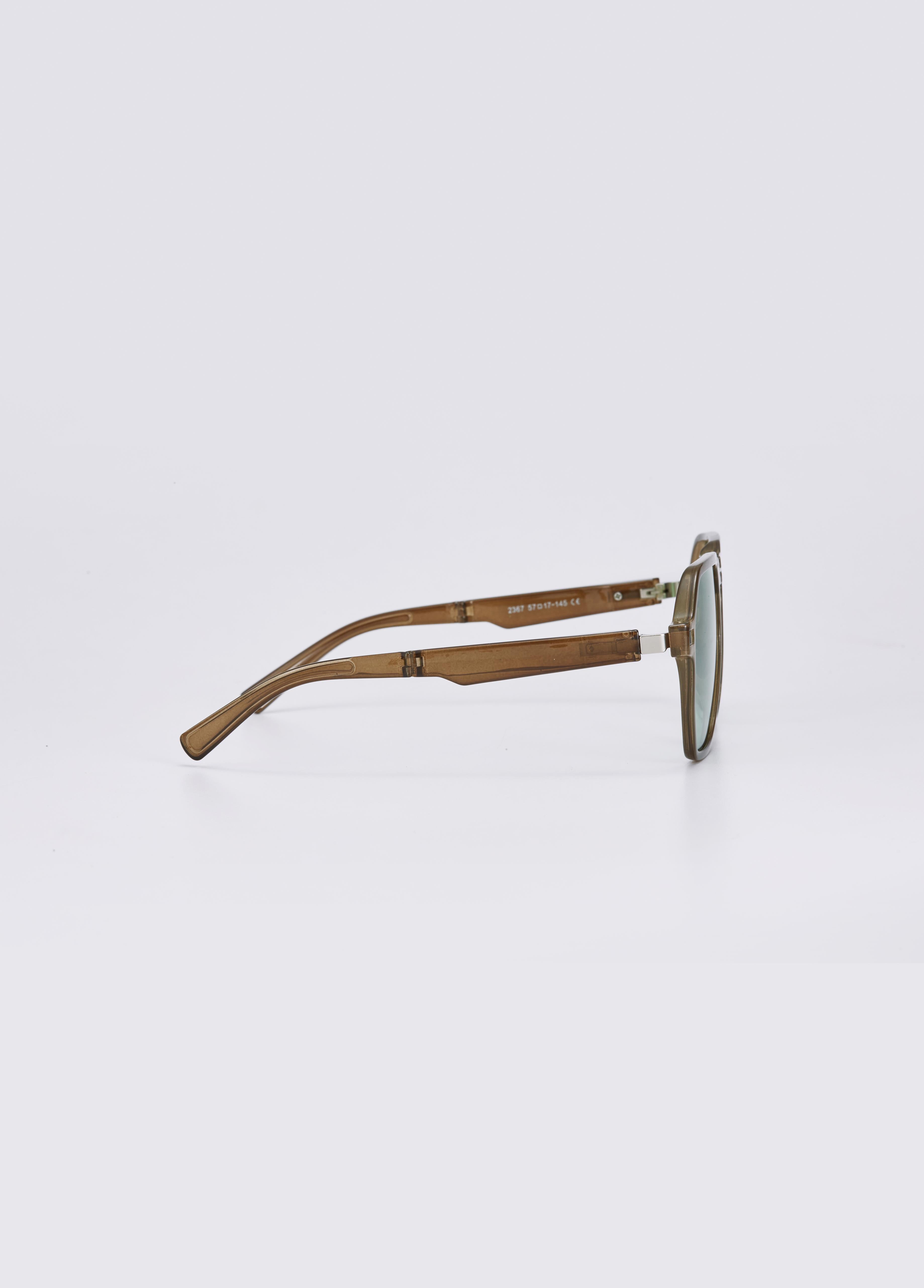 PROJET1826 | DAEMYN Polarized Foldable Sunglasses Green/Green