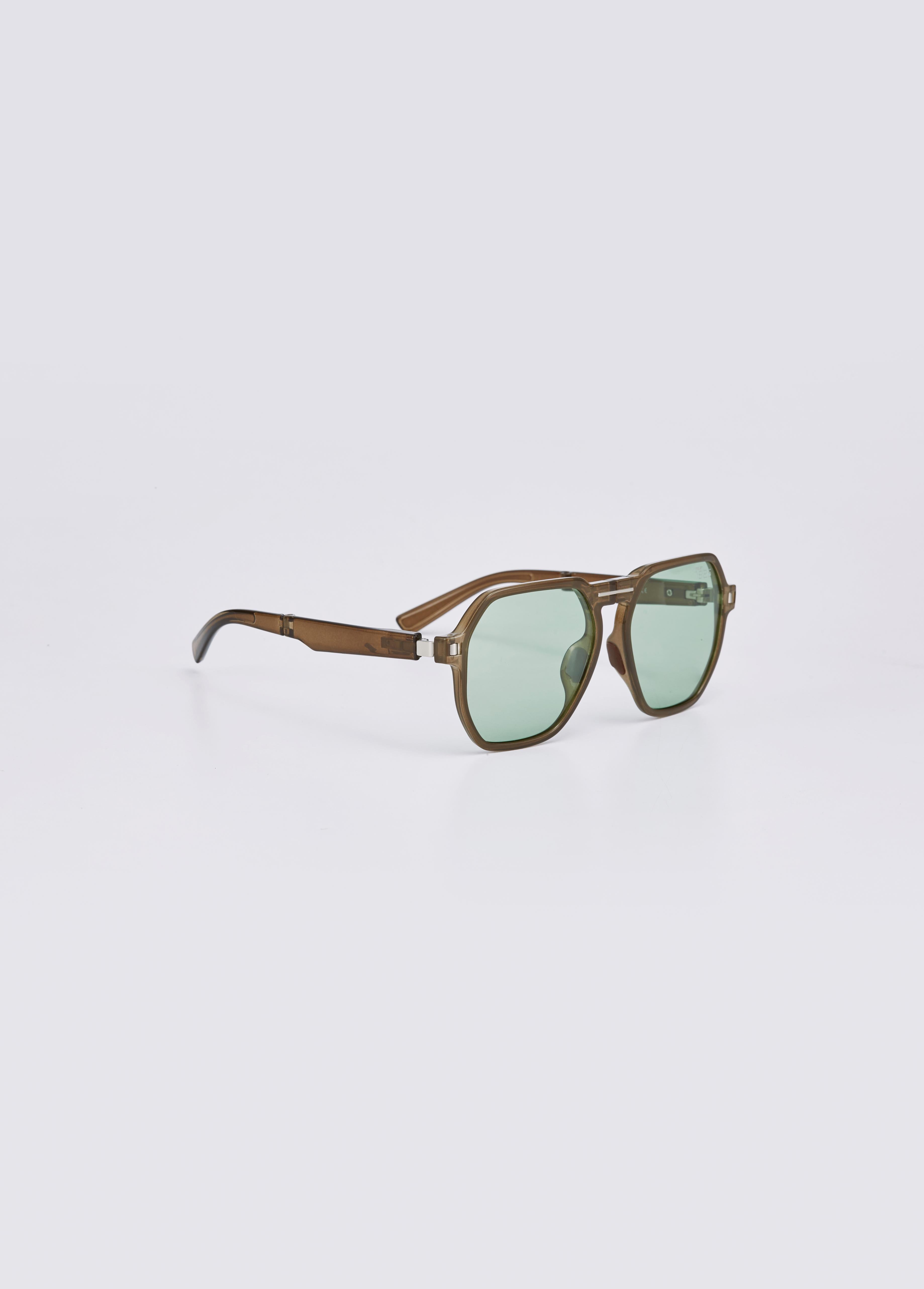 PROJET1826 | DAEMYN Polarized Foldable Sunglasses Green/Green