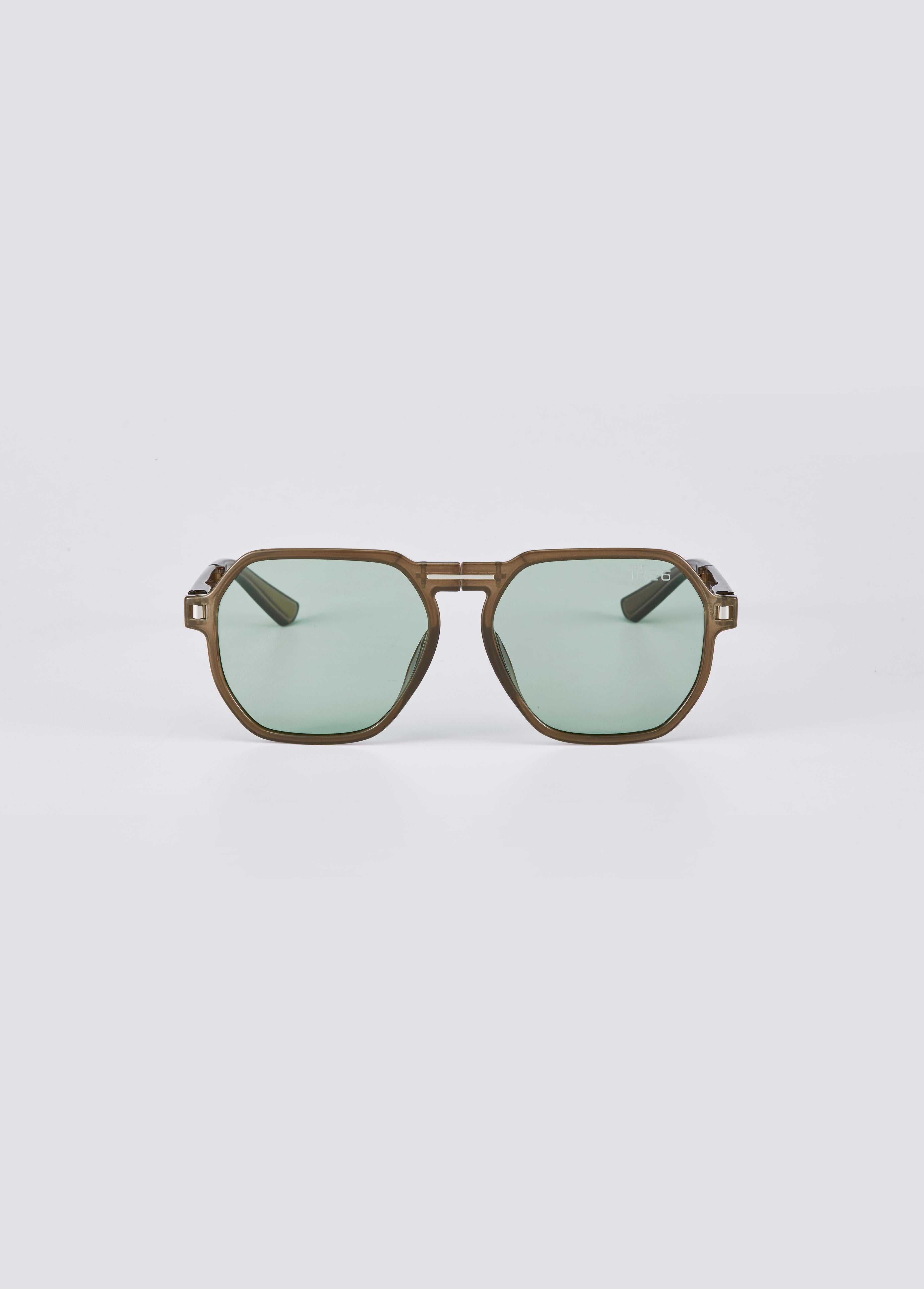 PROJET1826 | DAEMYN Polarized Foldable Sunglasses Green/Green