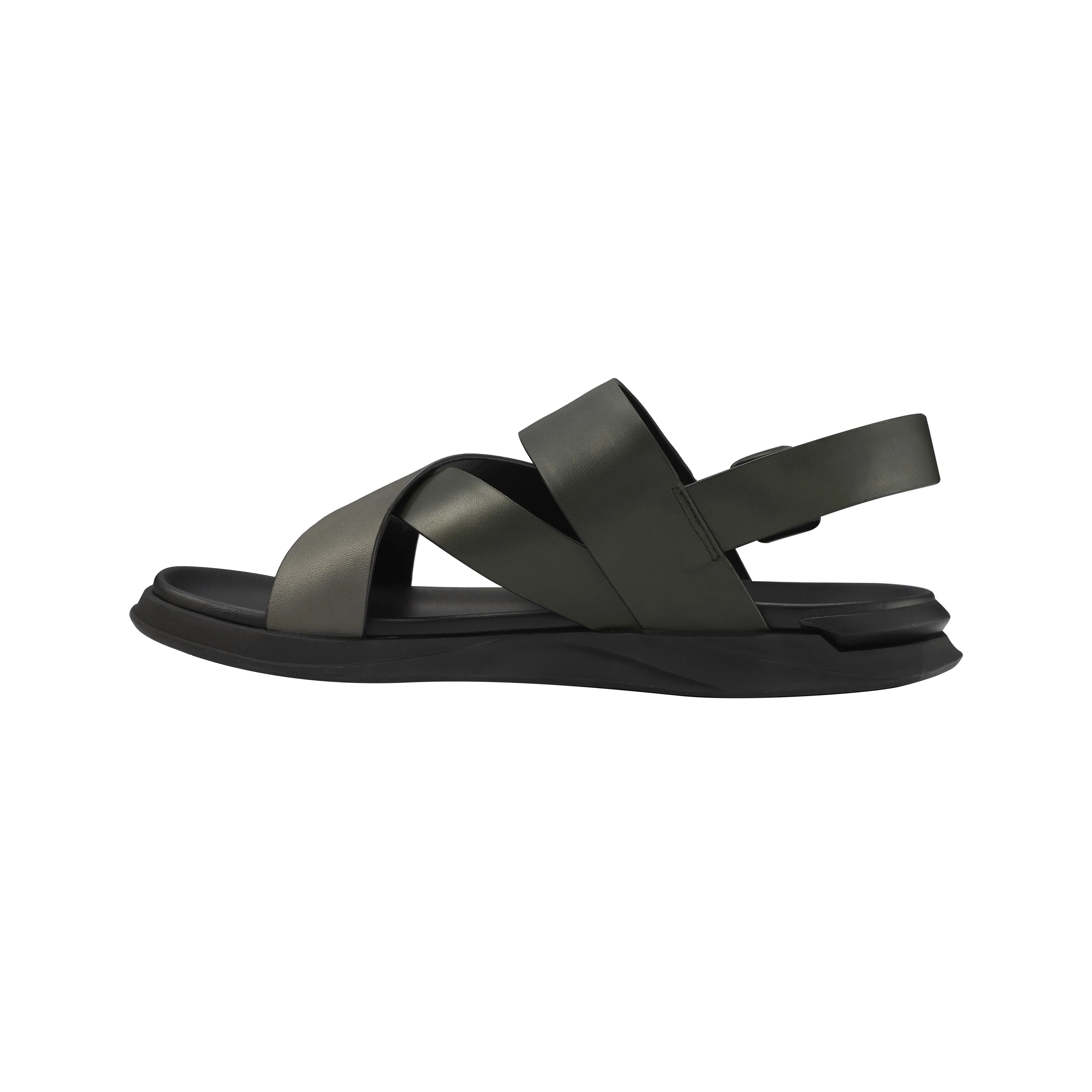 PROJET1826 | EATON Slingback Leather Sandal Green