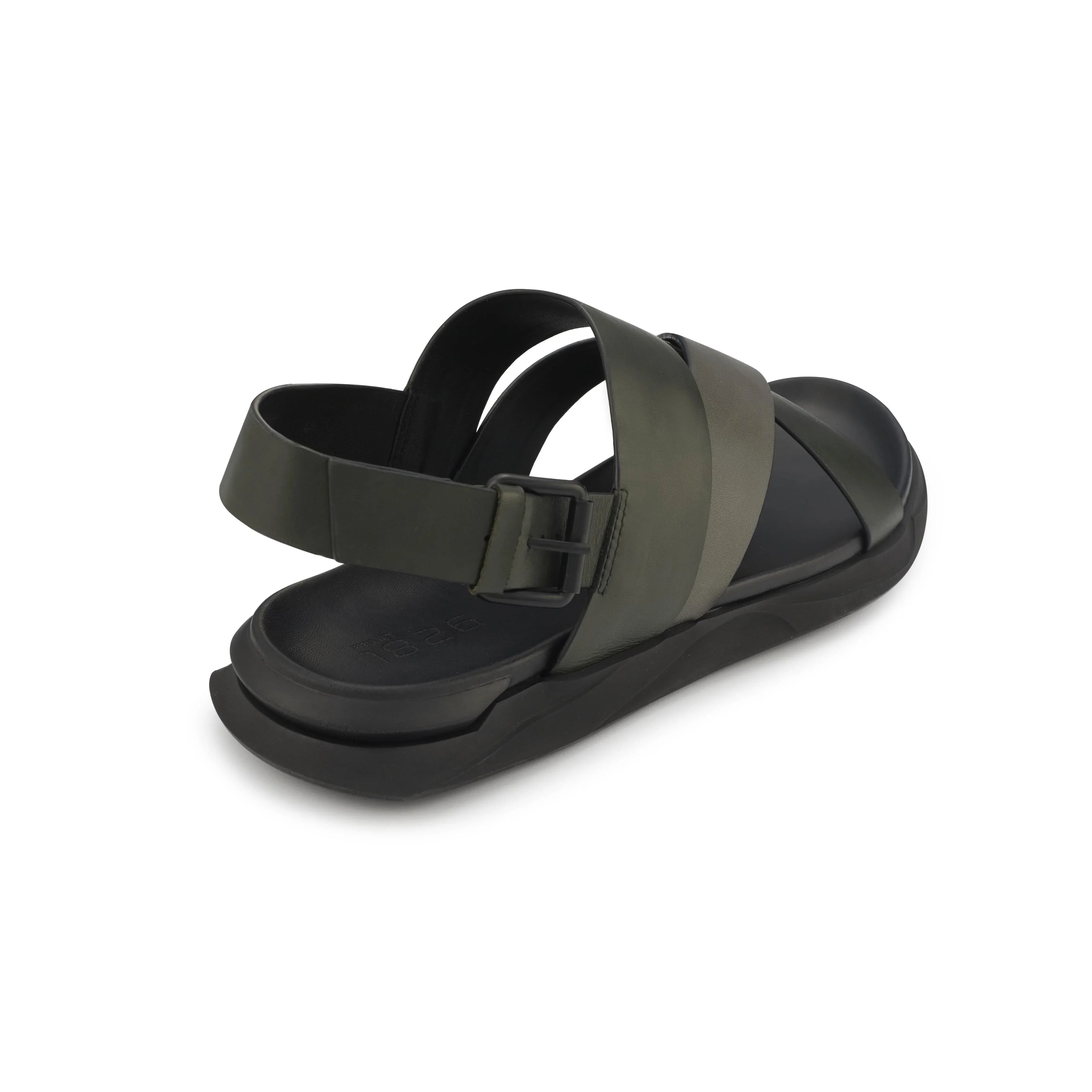 PROJET1826 | EATON Slingback Leather Sandal Green