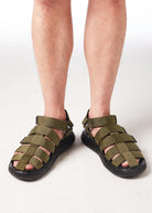 PROJET1826 | EIDEARD Casual Sporty Sandal Green