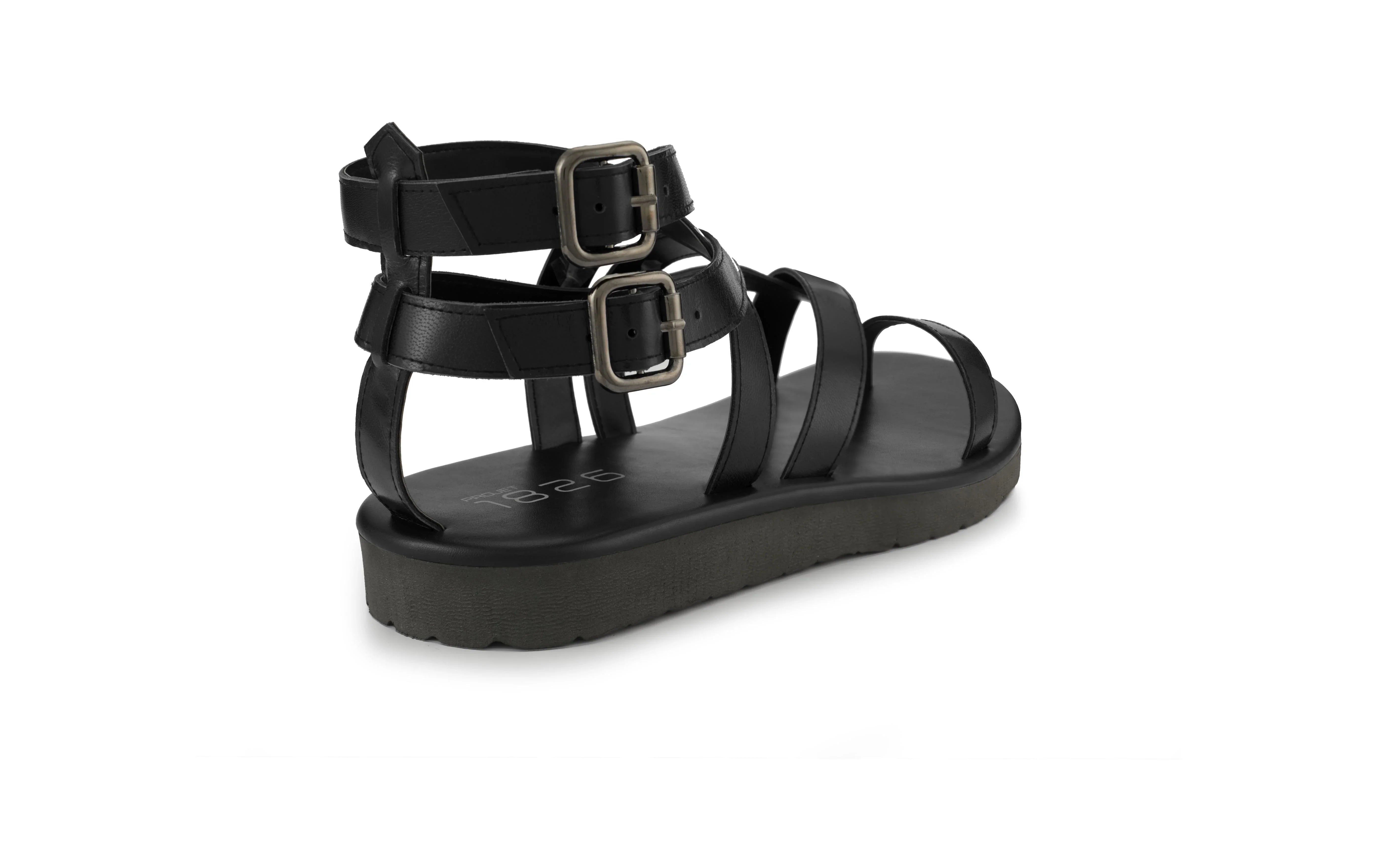 PROJET1826 | ELIAM Leather Sandal Black