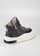 PROJET1826 | FARRELL Mid Cut Leather Sneaker Grey