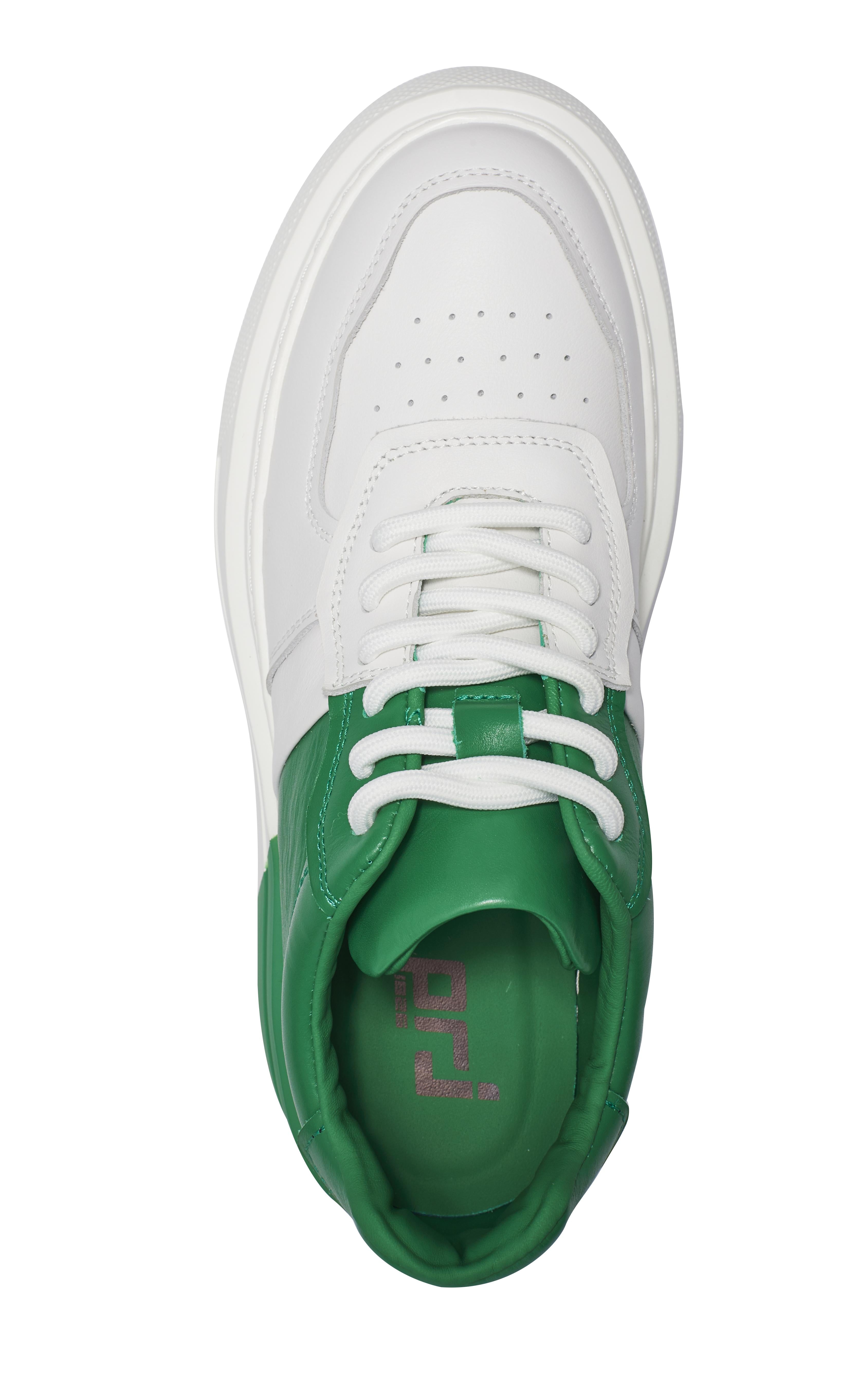 PROJET1826 | FERGIE Dual Colour Leather Sneaker Green