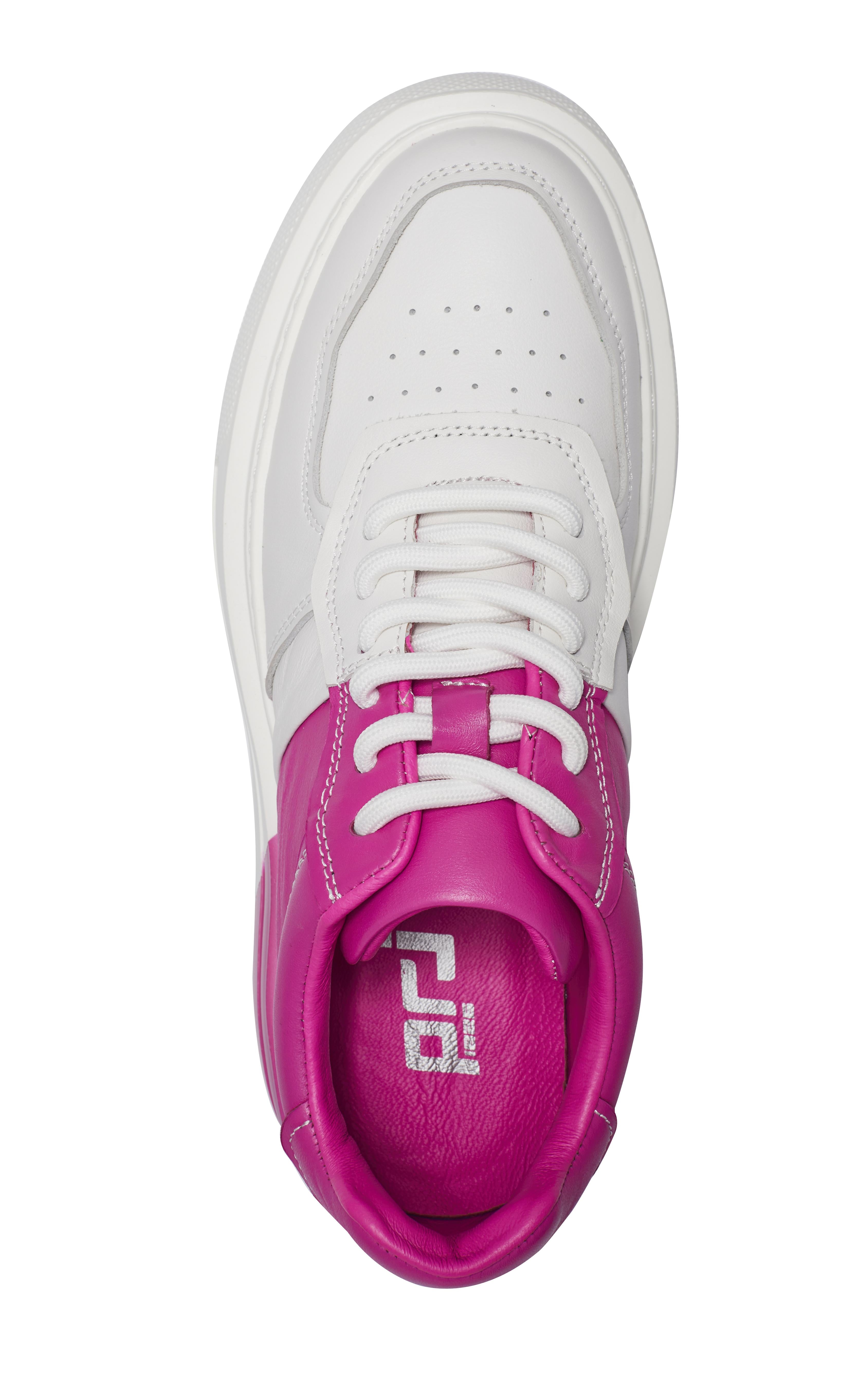 PROJET1826 | FERGIE Dual Colour Leather Sneaker Pink