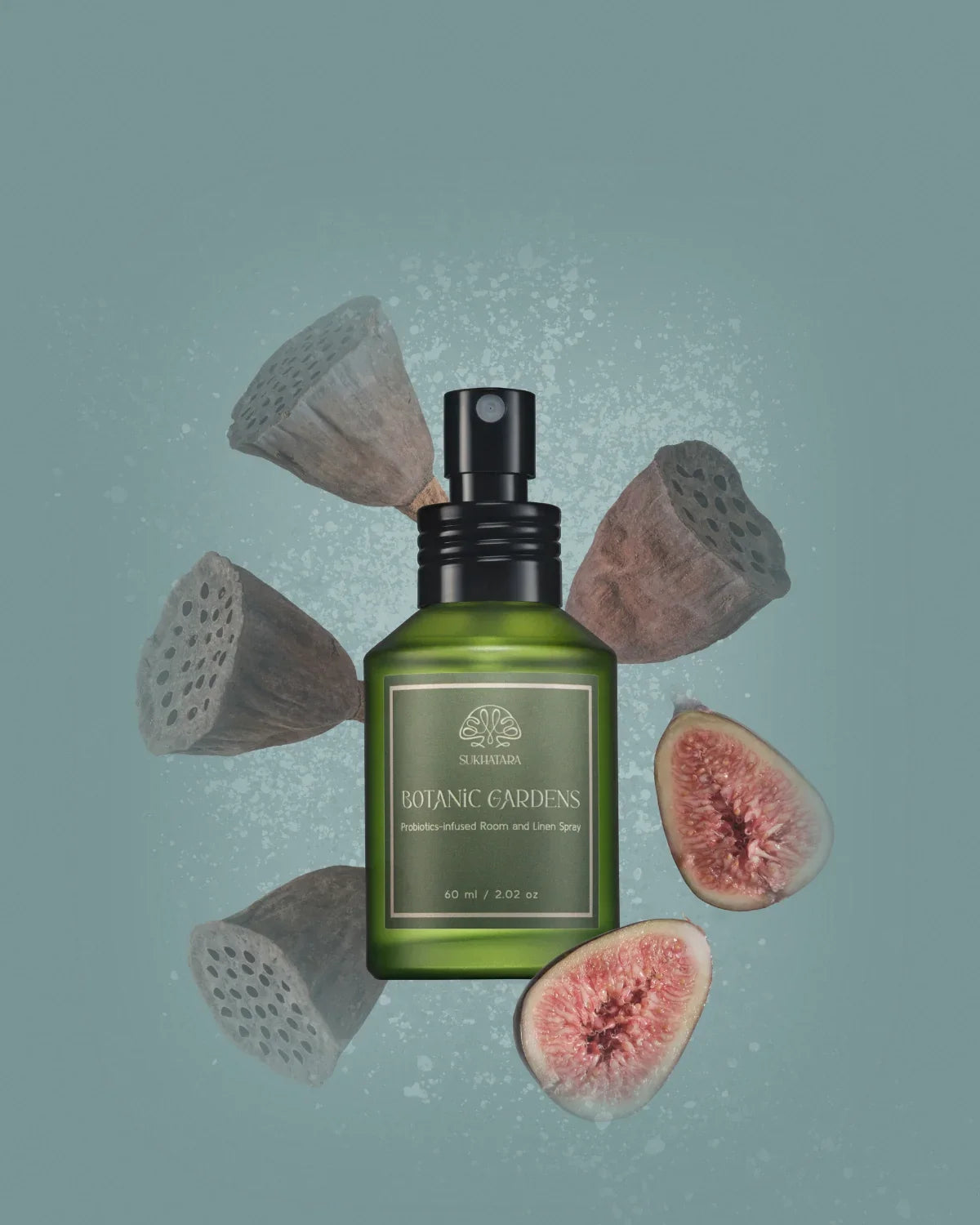 SUKHATARA | Botanic Gardens Probiotics-Infused Room and Linen Spray