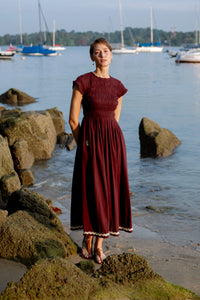 SUI | The Plum Kala Cotton Maxi Dress